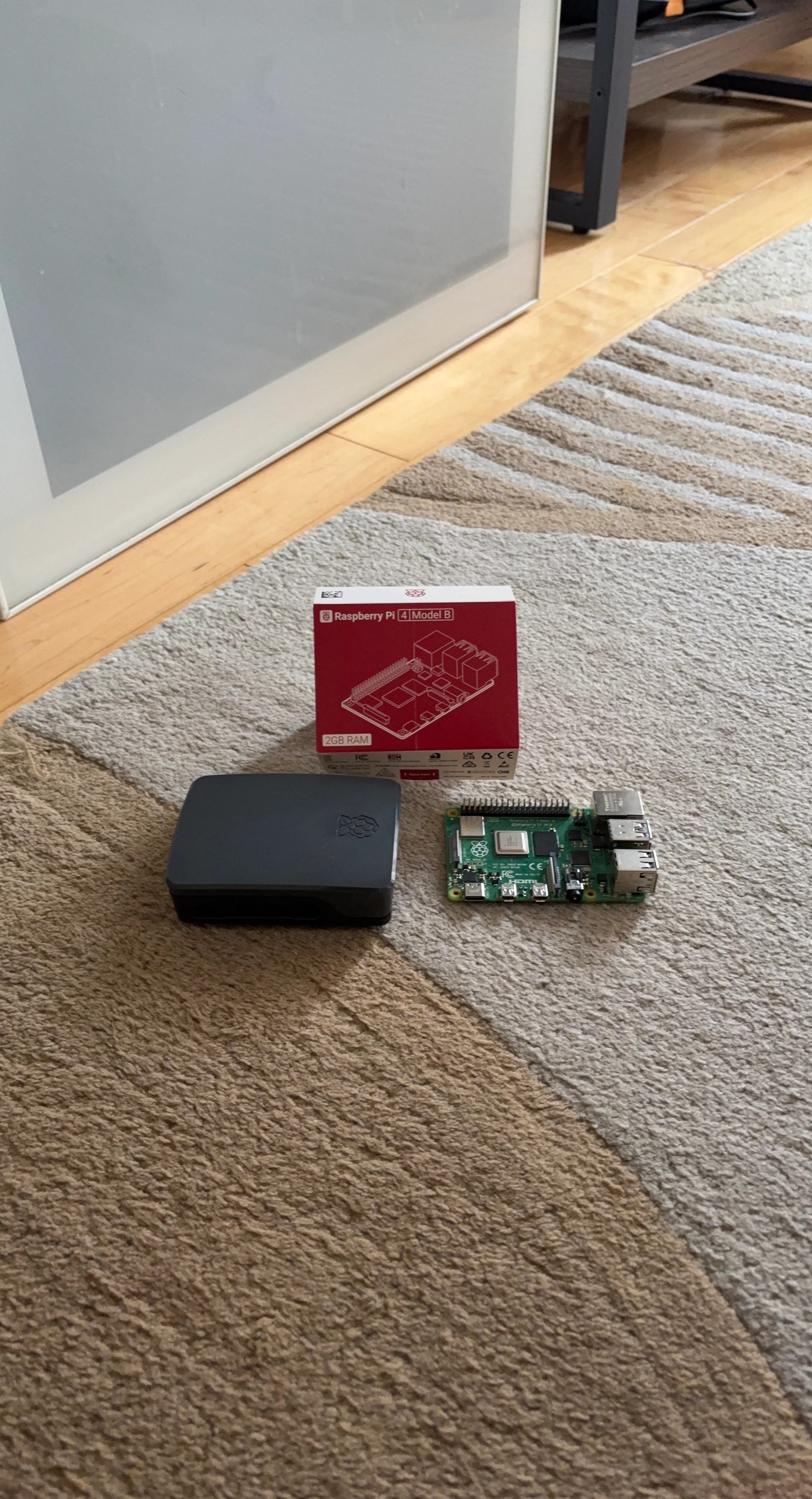 Raspberry Pi 4 Model B 2GB RAM Combo With Case