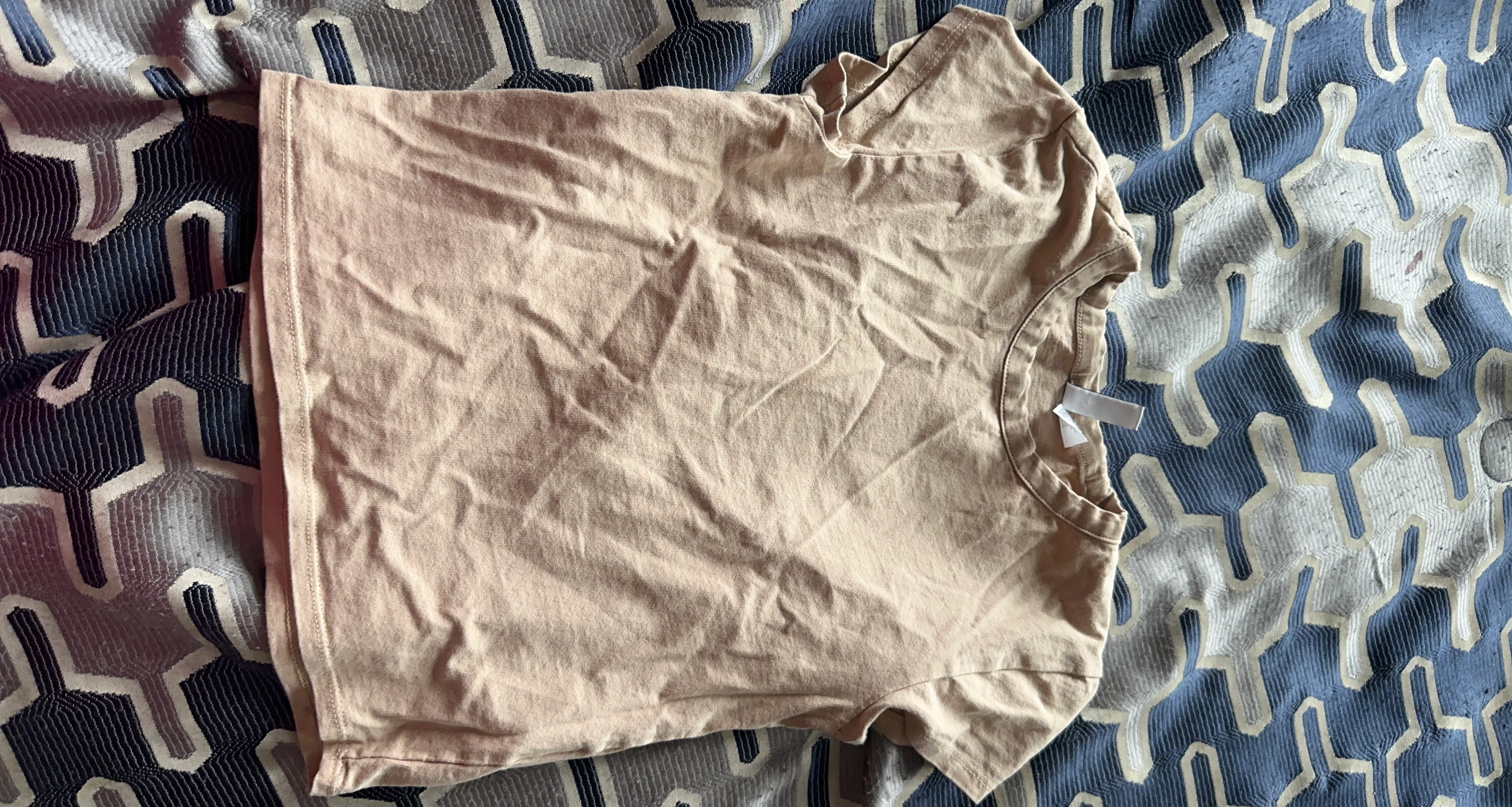 Tan Short Sleeve T-Shirt