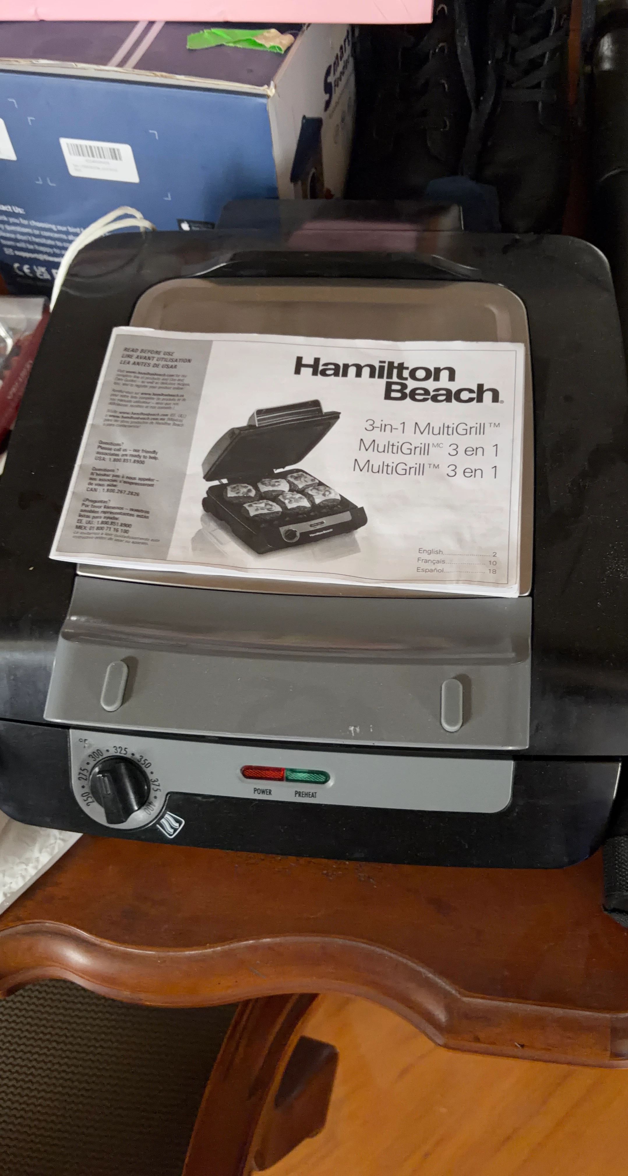 Hamilton Beach 3-in-1 MultiGrill