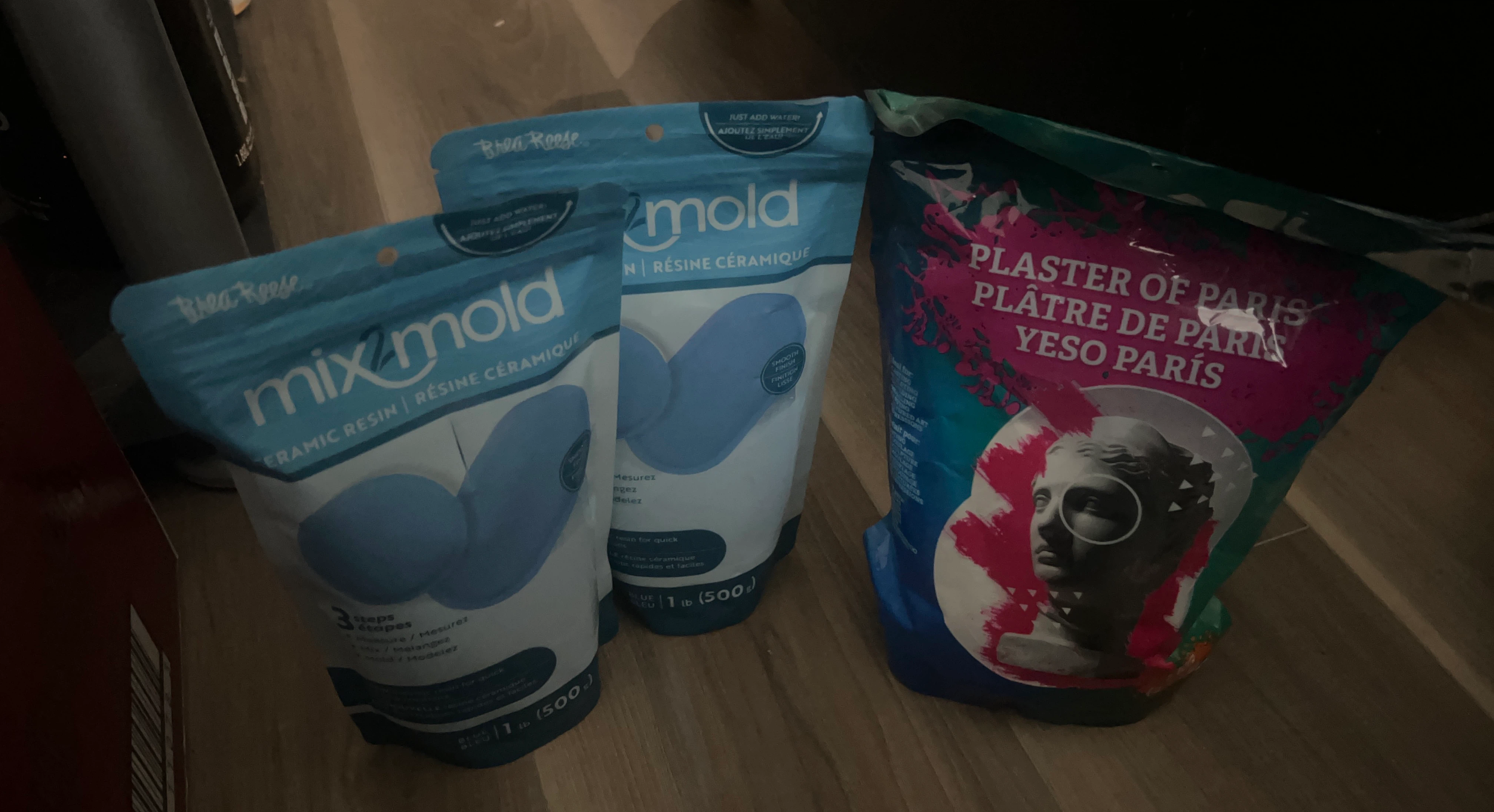 Brea Reese Mix2Mold and Plaster of Paris