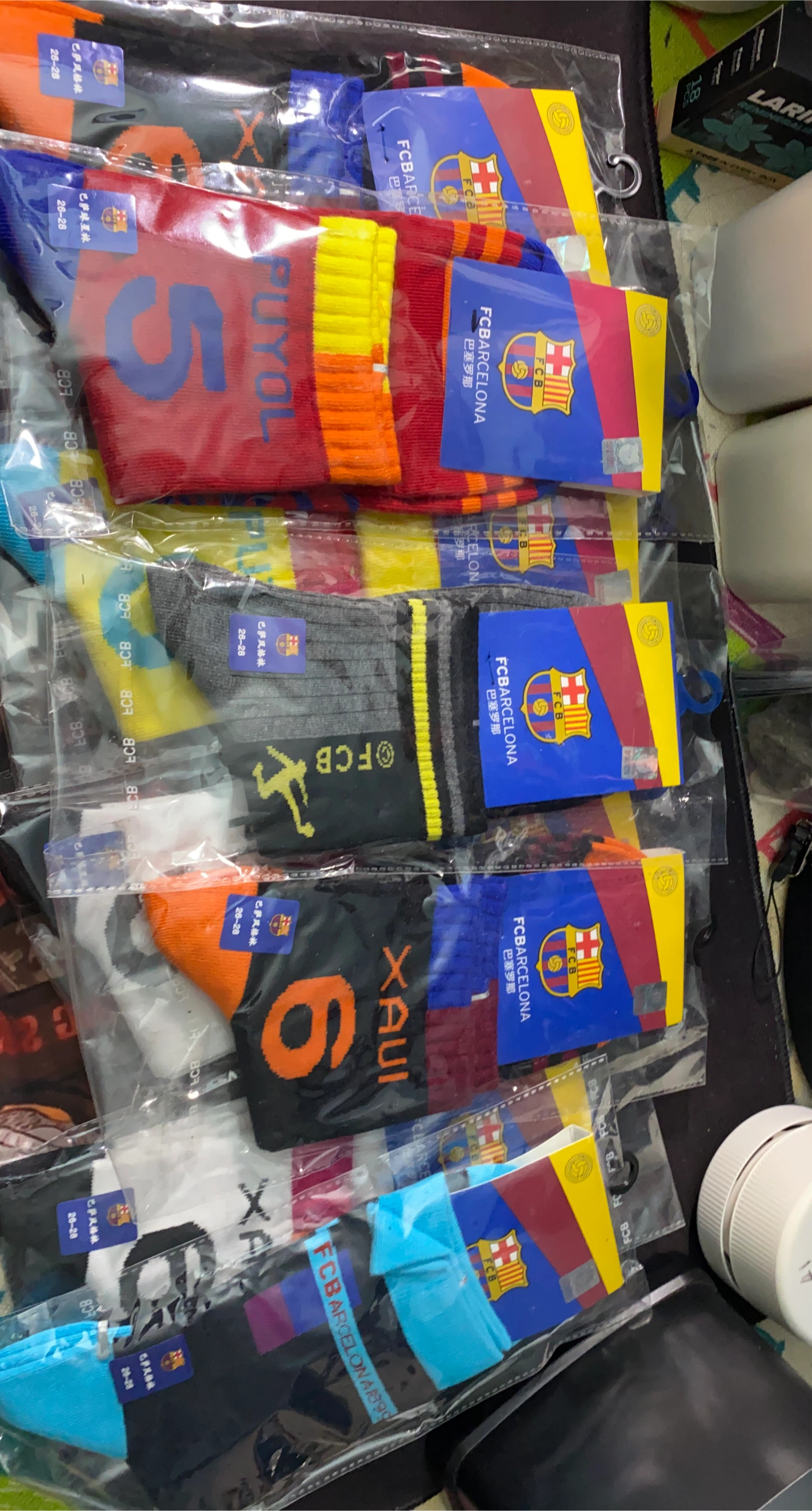 FC Barcelona Player Socks - New with Tags