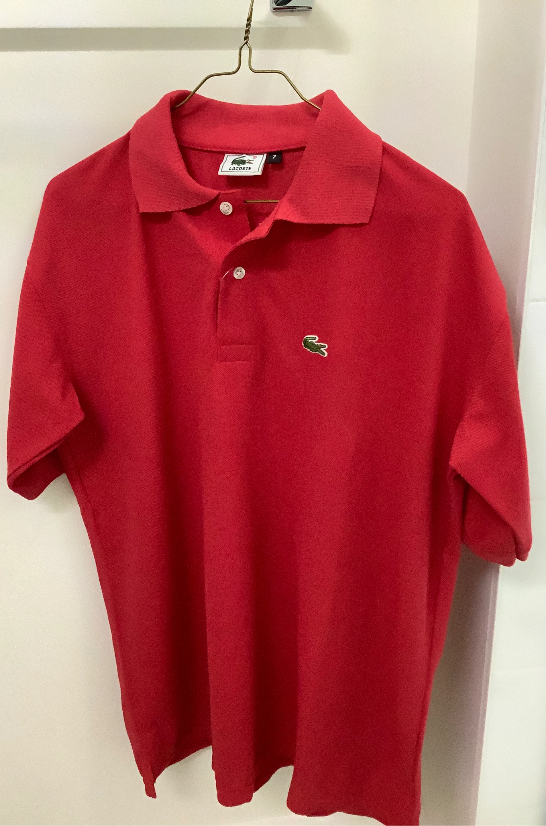 Lacoste Red Polo Shirt