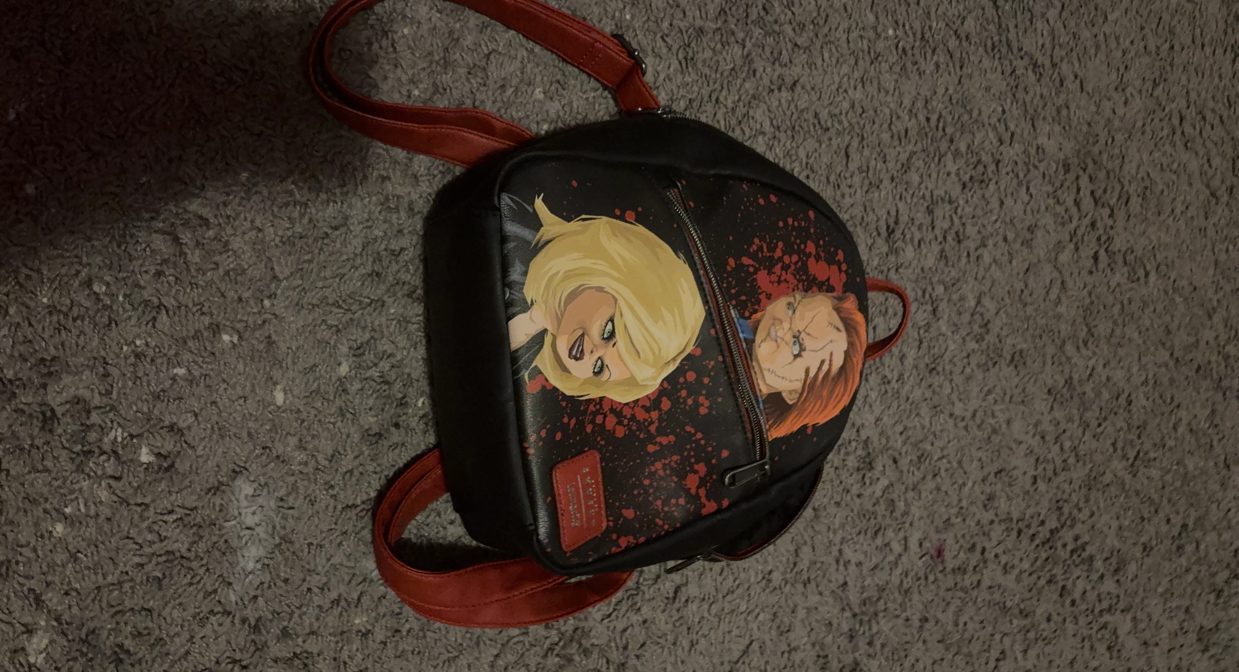 Loungefly Chucky and Tiffany Mini Backpack