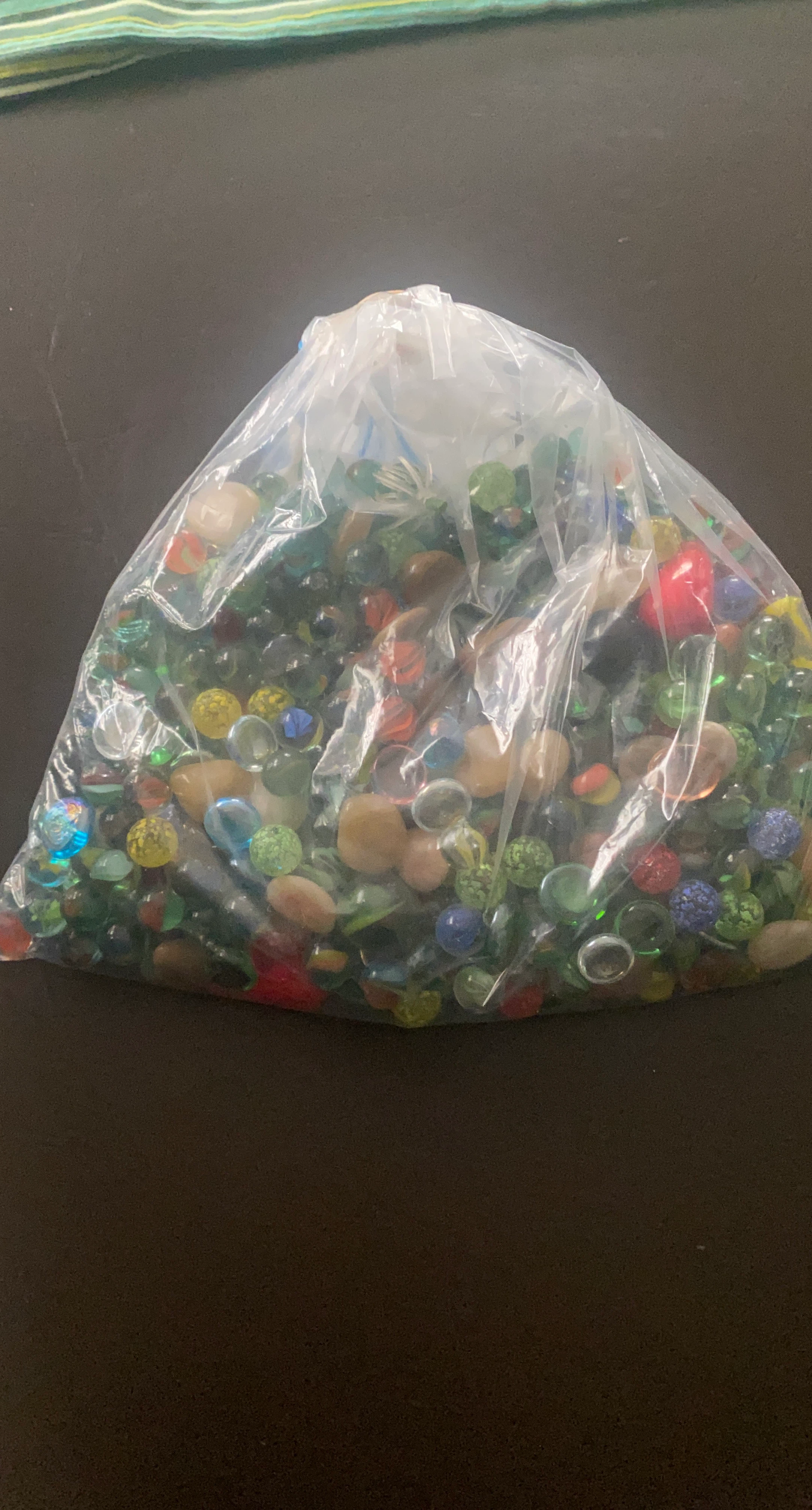 Bag of Decorative Glass Gems