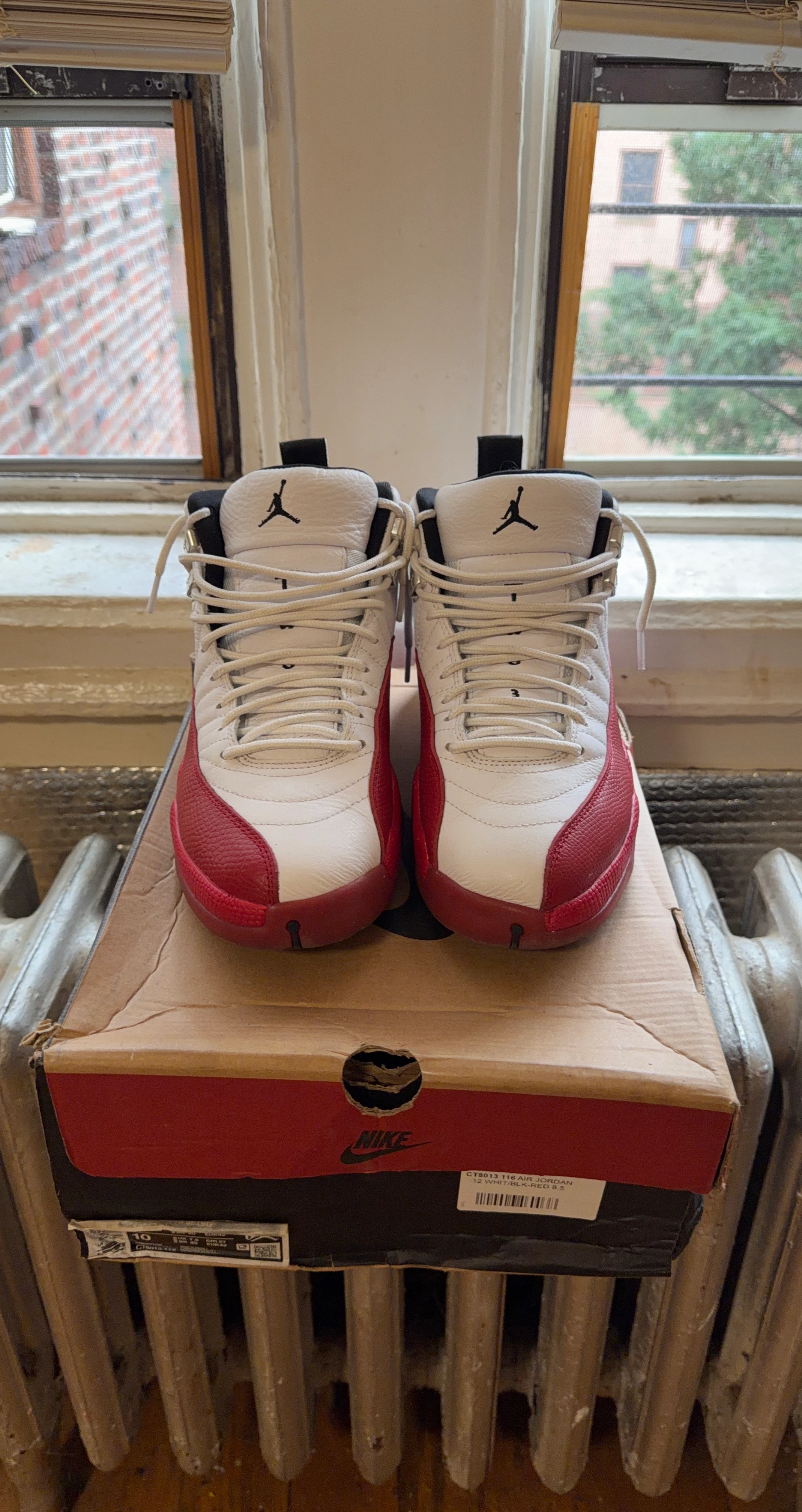 Air Jordan 12 Retro White Red