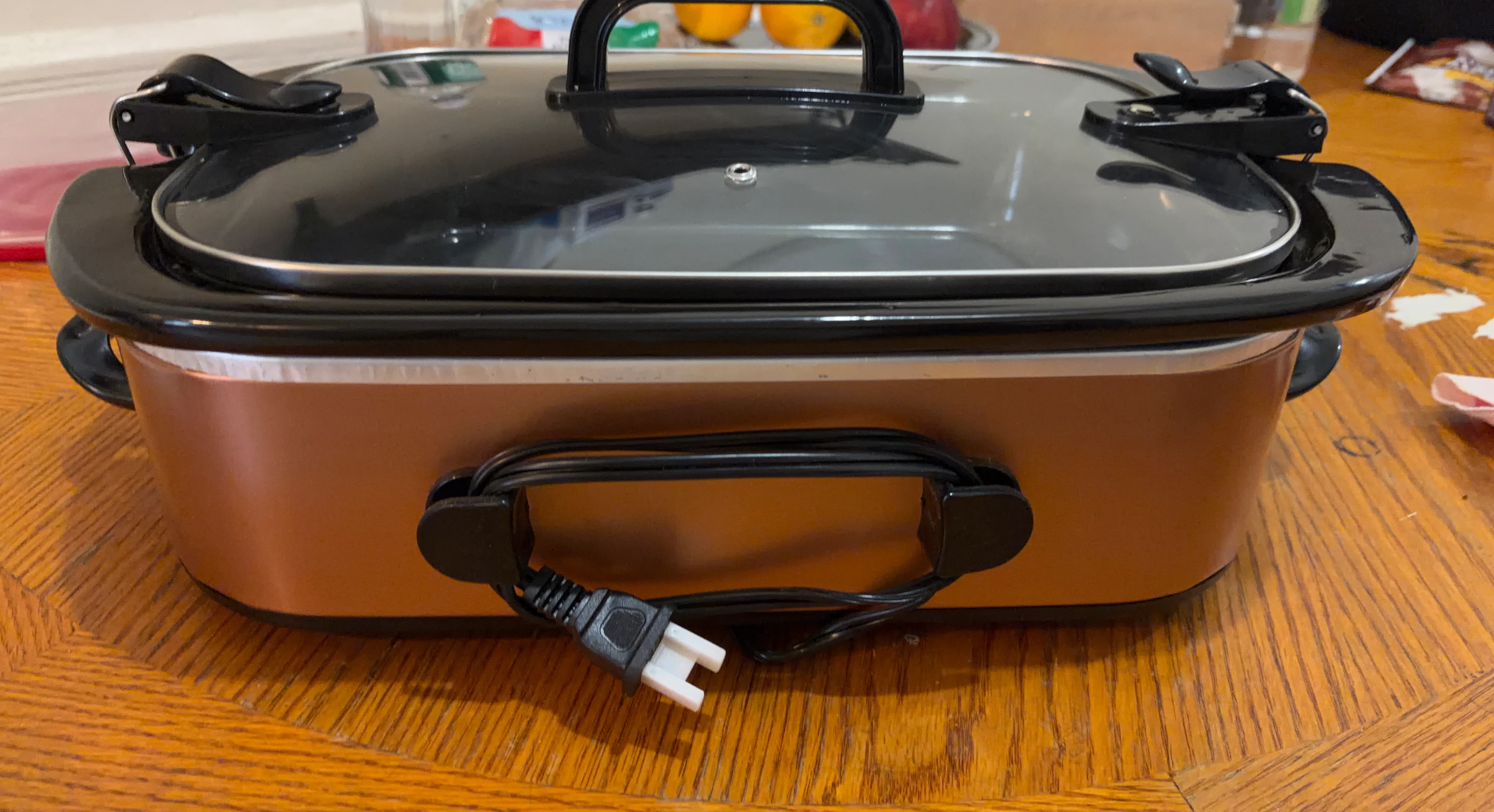 Copper Colored Slow Cooker