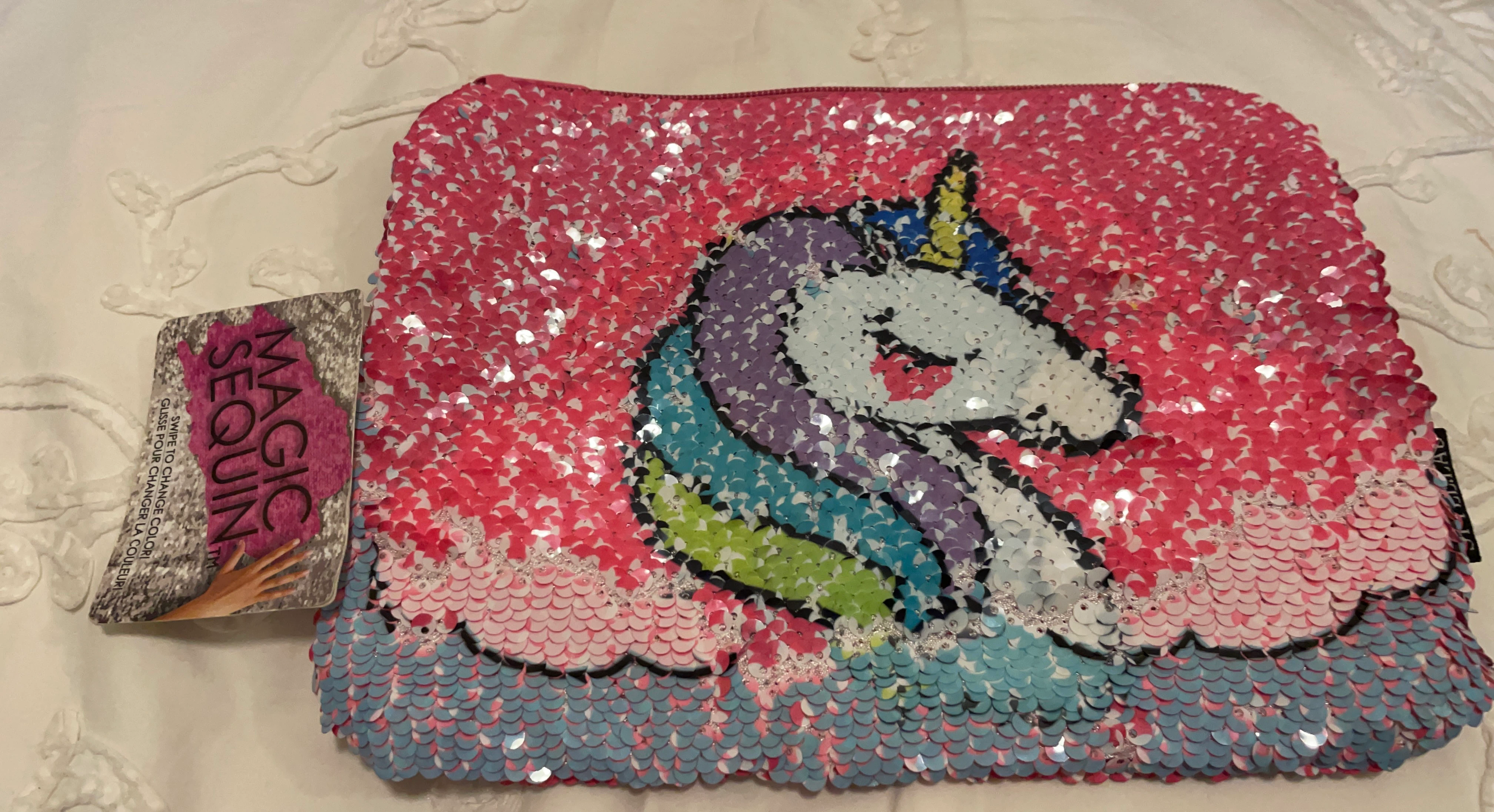 Magic Sequin Unicorn Pouch