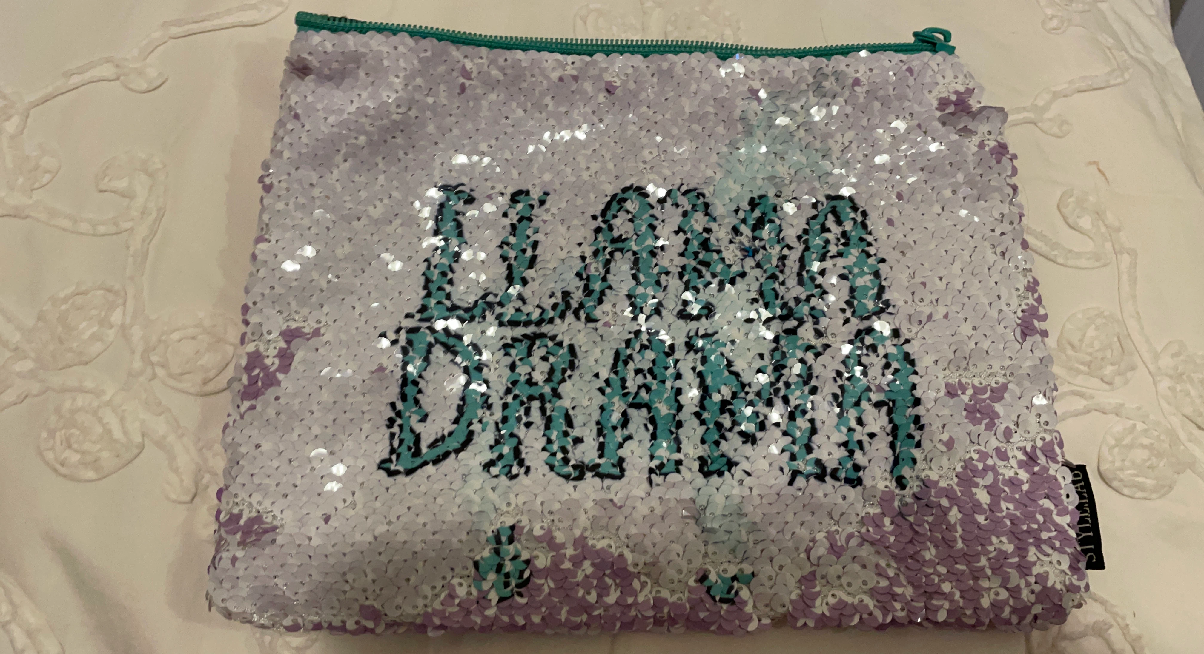 Style.Lab Sequin Llama Drama Pouch