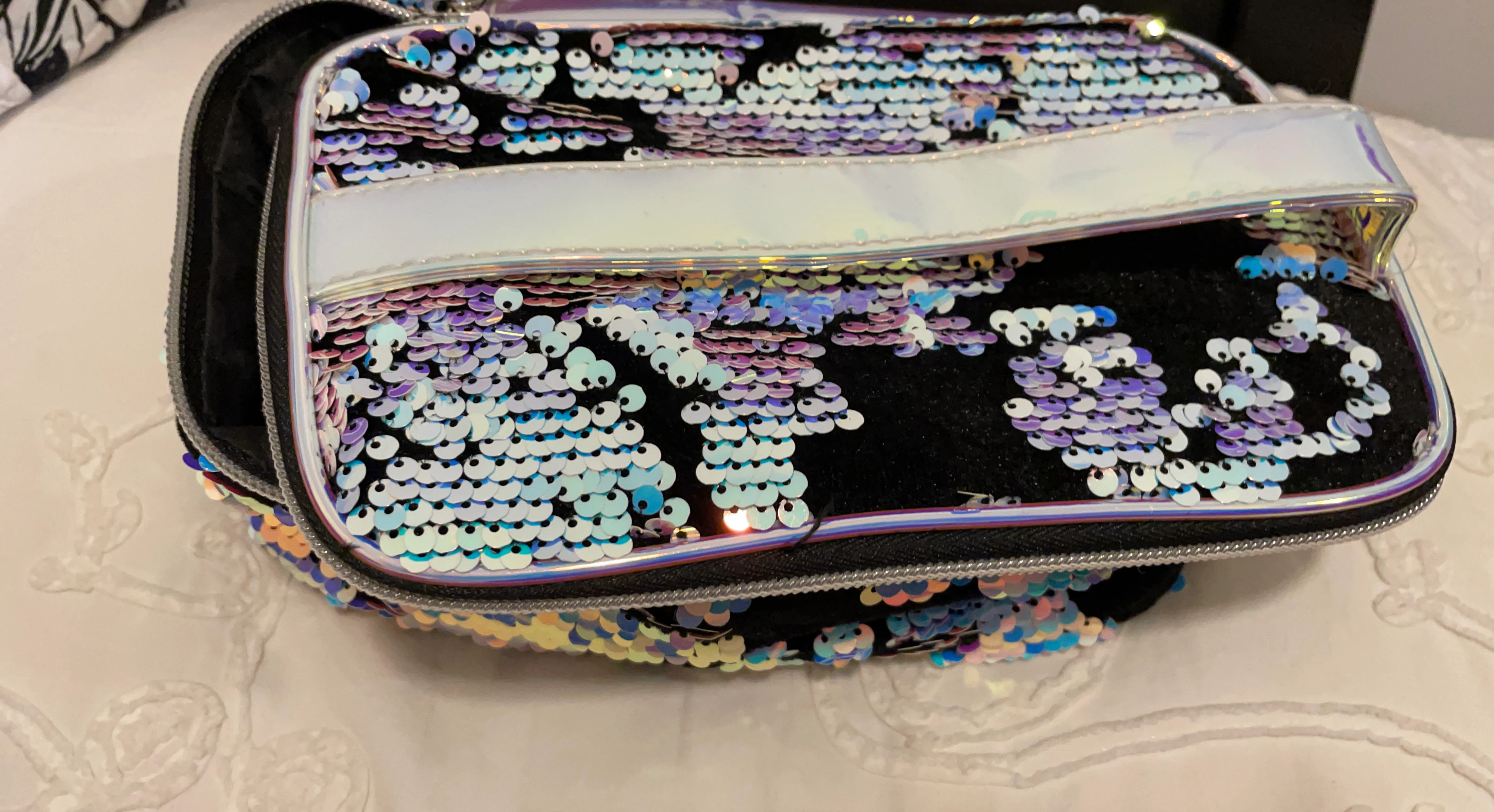 Sequin Makeup Pouch