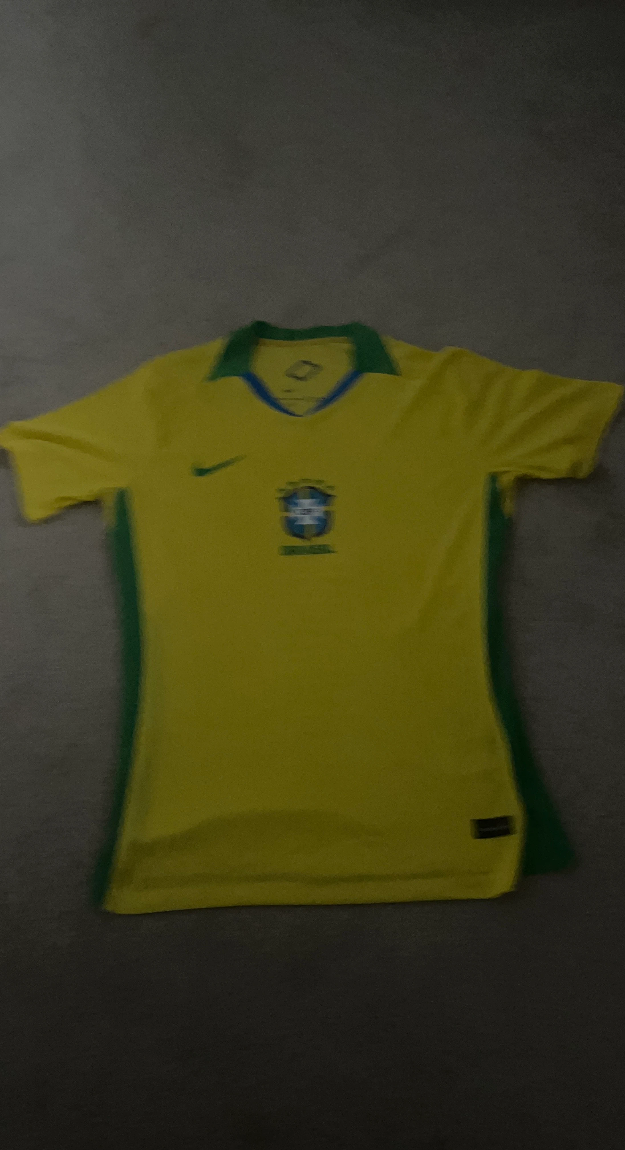 Nike Brazil Soccer Jersey Yellow