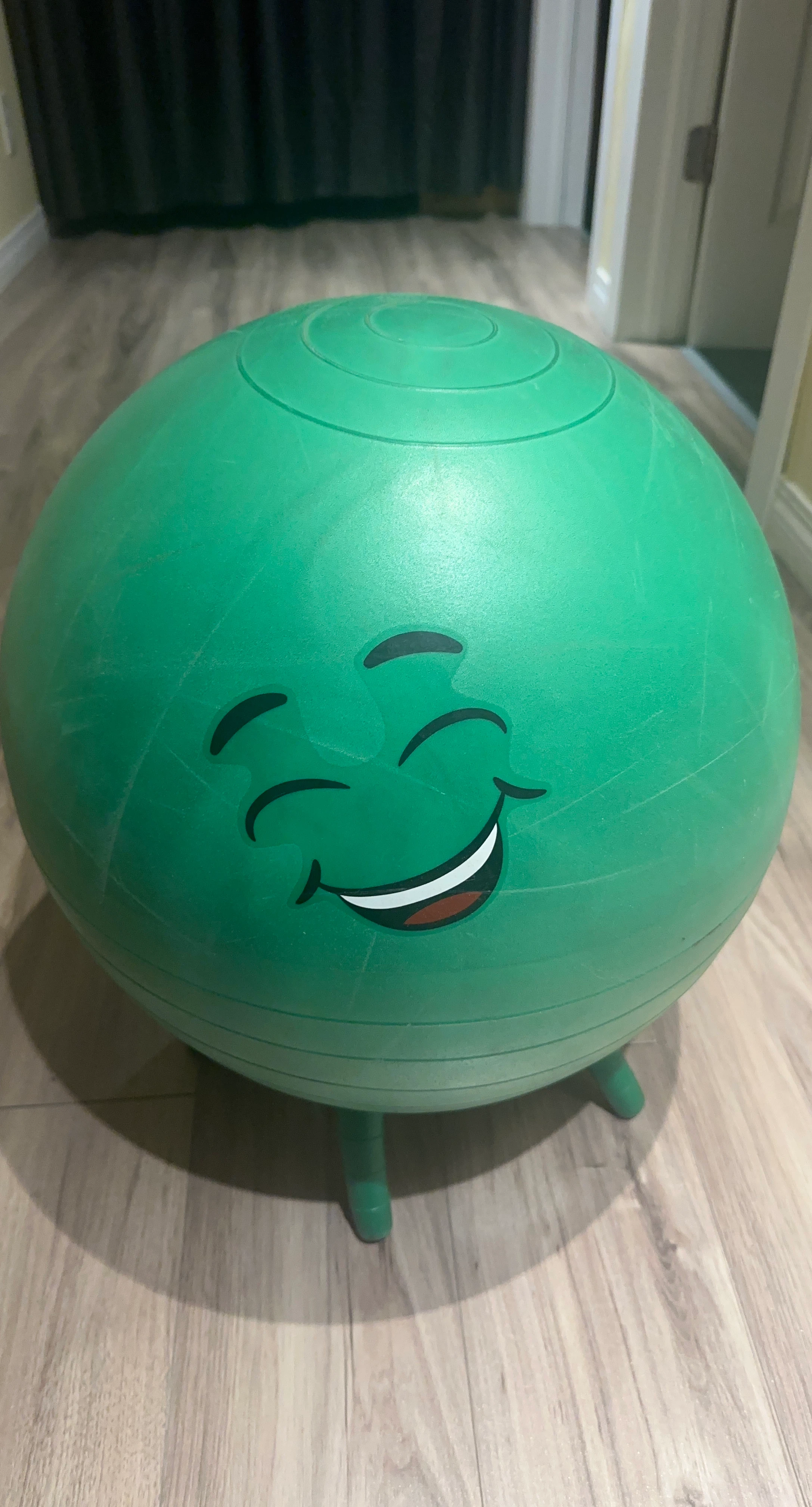 Green Kids' Balance Ball Chair