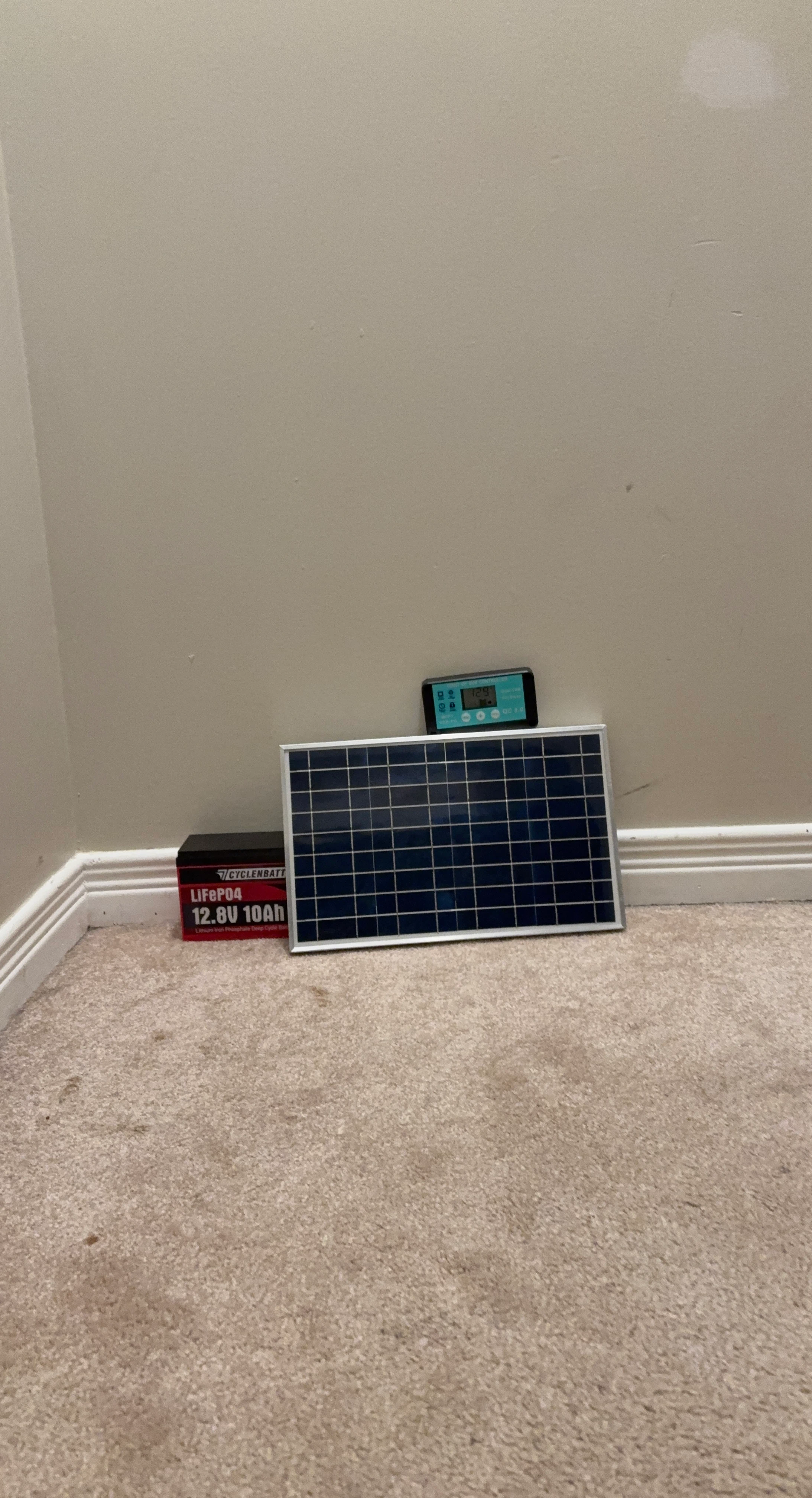 Solar Combo-10Ah LiFePO4+Solar Panel+Charge Controller