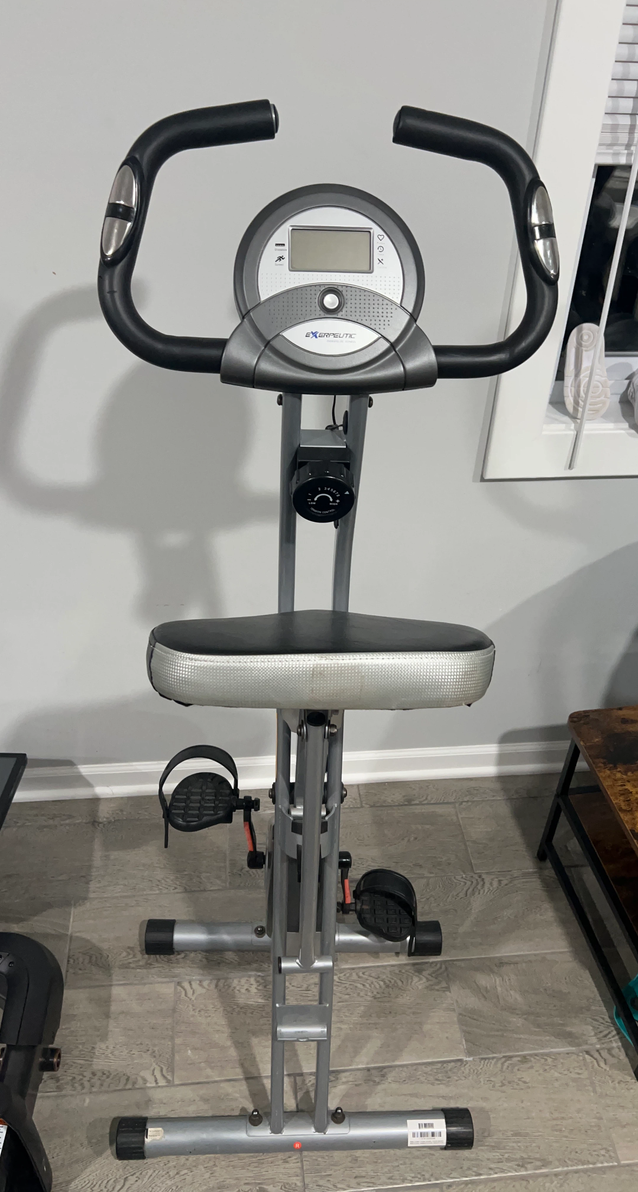 Exerpeutic Folding Exercise Bike
