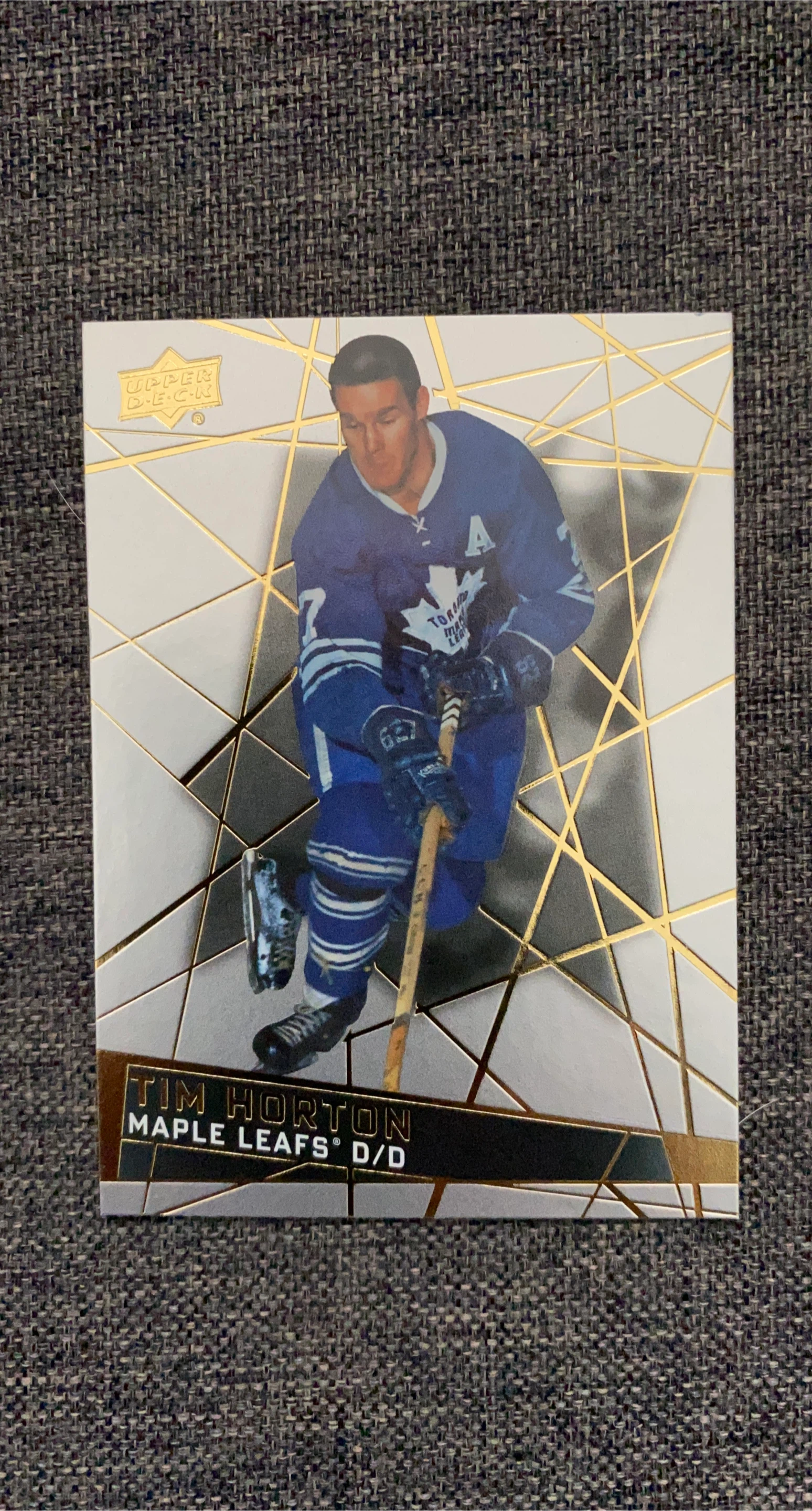Tim Horton Upper Deck 2026-2027 Hockey Card