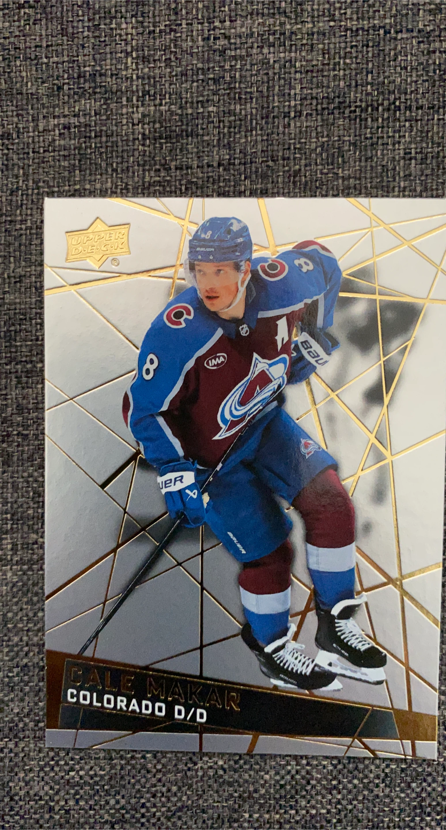 Cale Makar 2026-2027 Tim Hortons Upper Deck Hockey Card