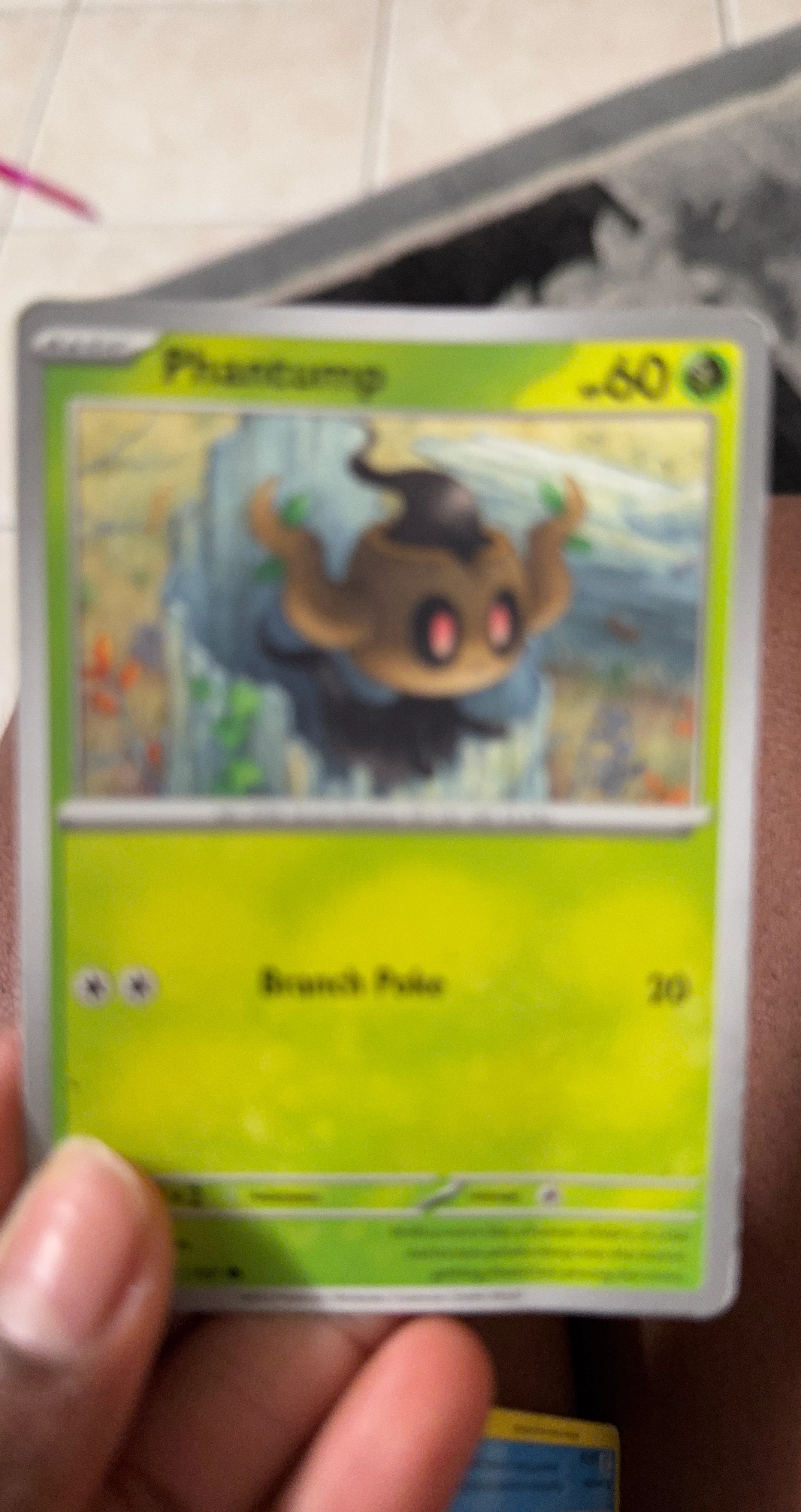 Phantump Pokemon Trading Card