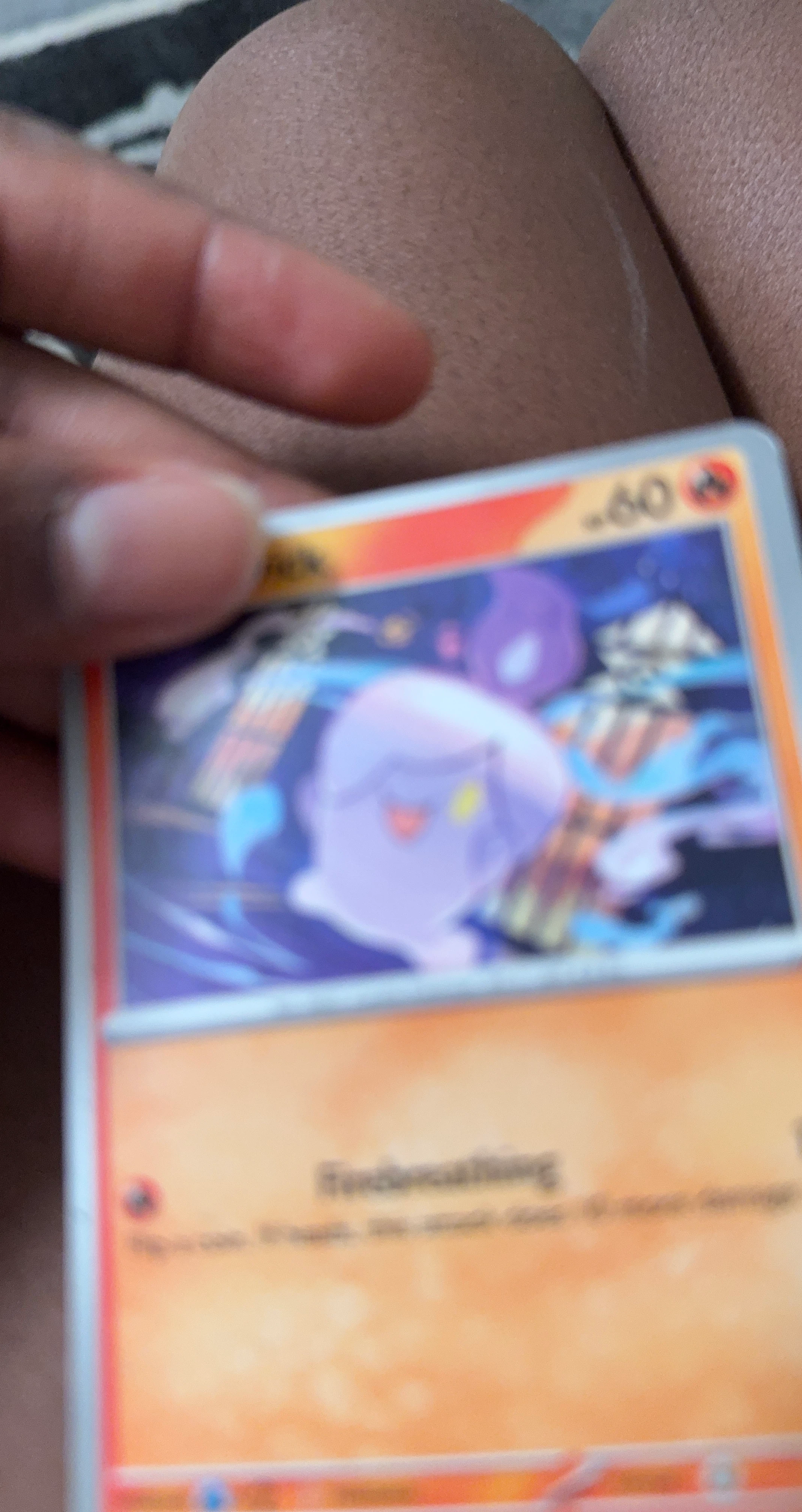 Litwick Pokemon Trading Card