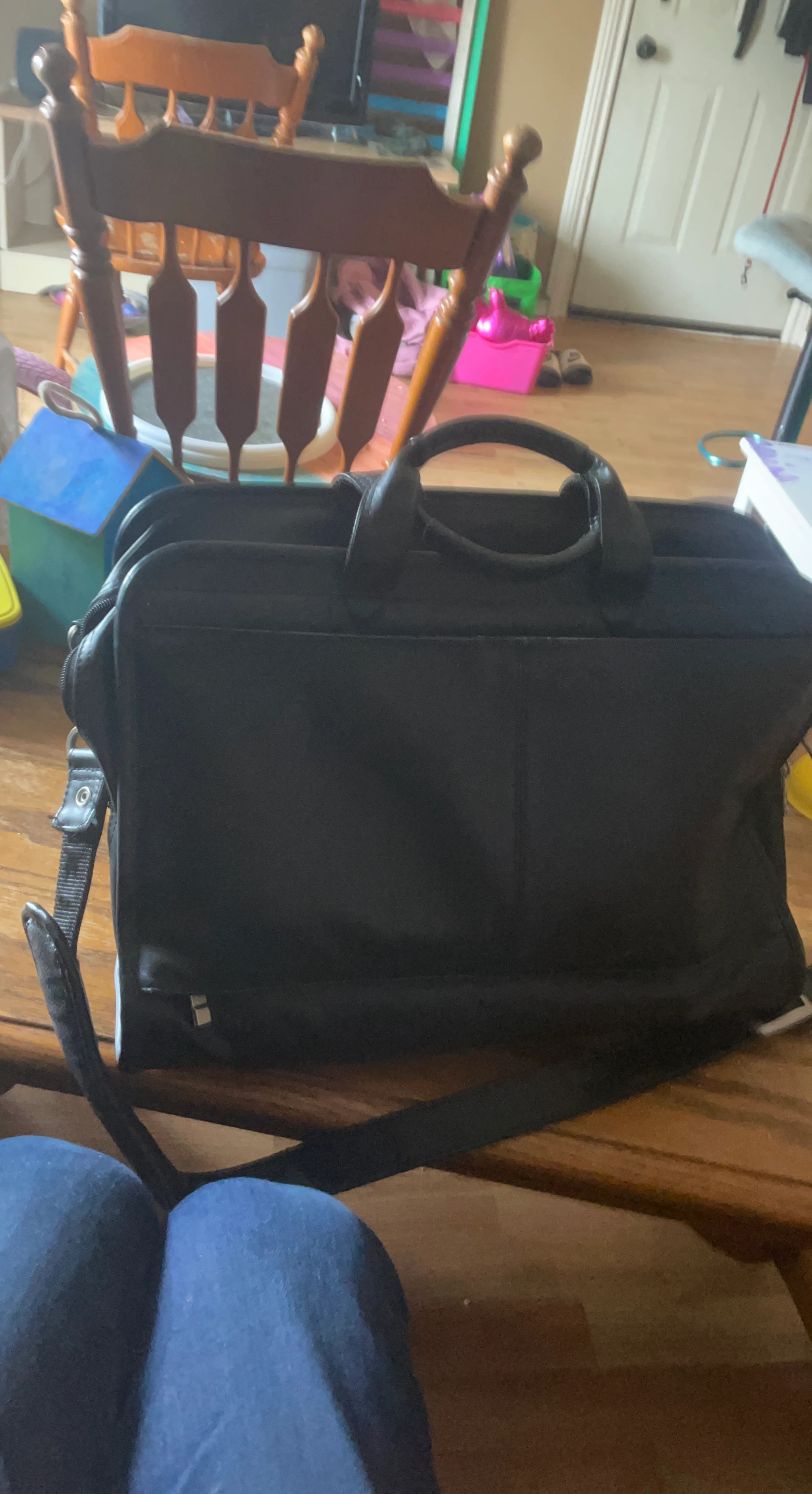 Black Laptop Briefcase
