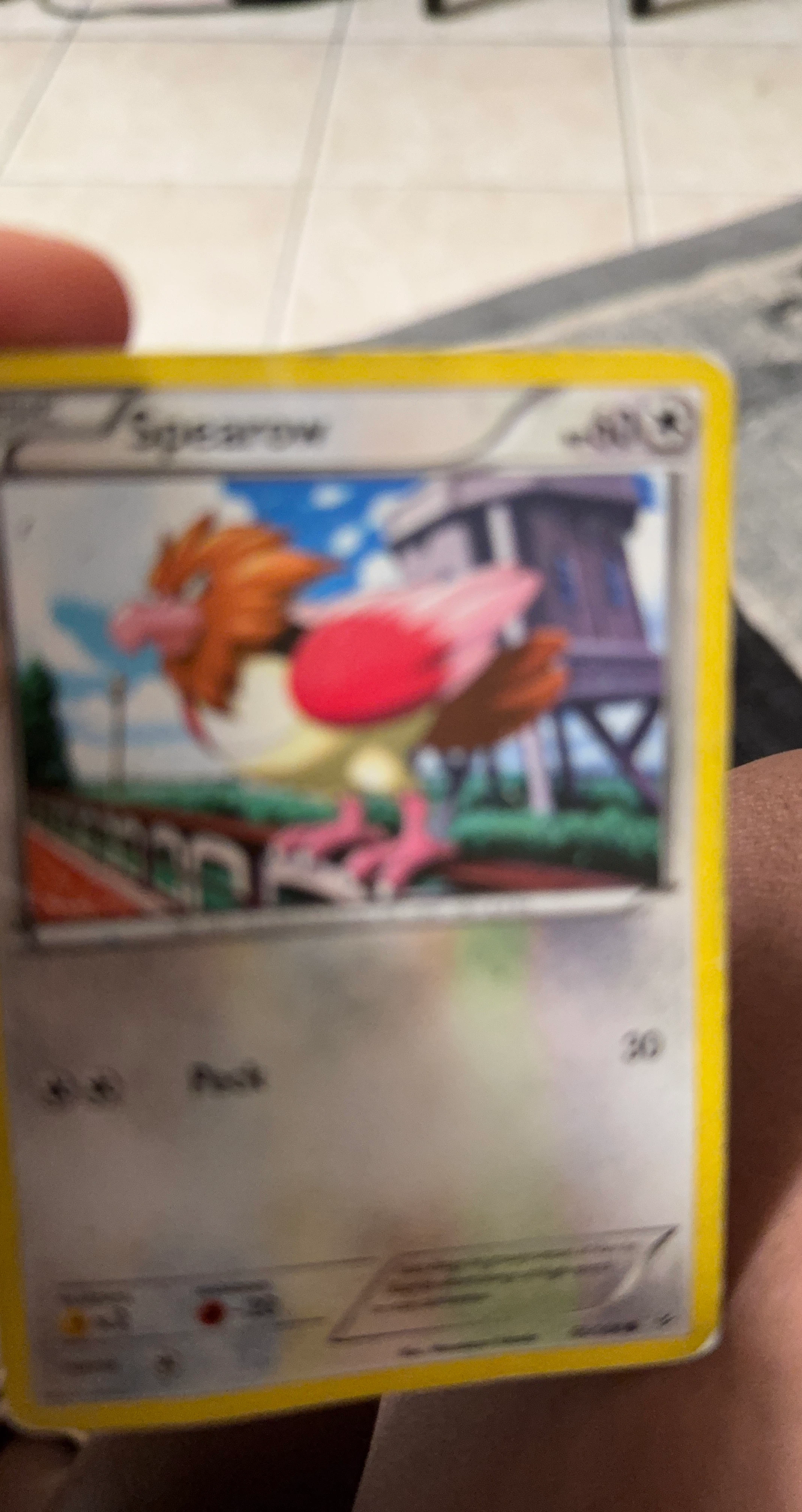 Pokemon Trading Card: Spearow