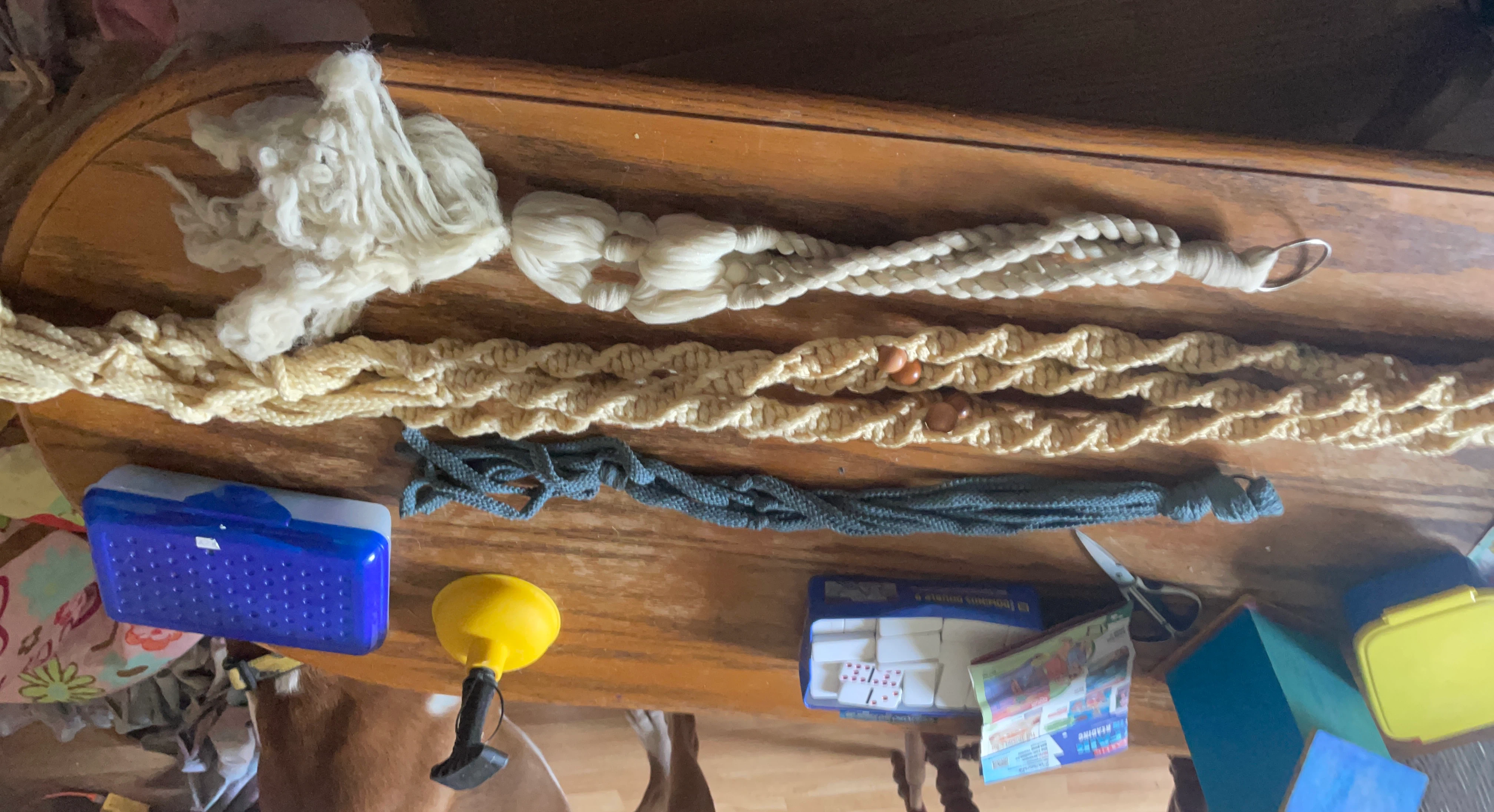 Set of 3 Macrame Plant Hangers