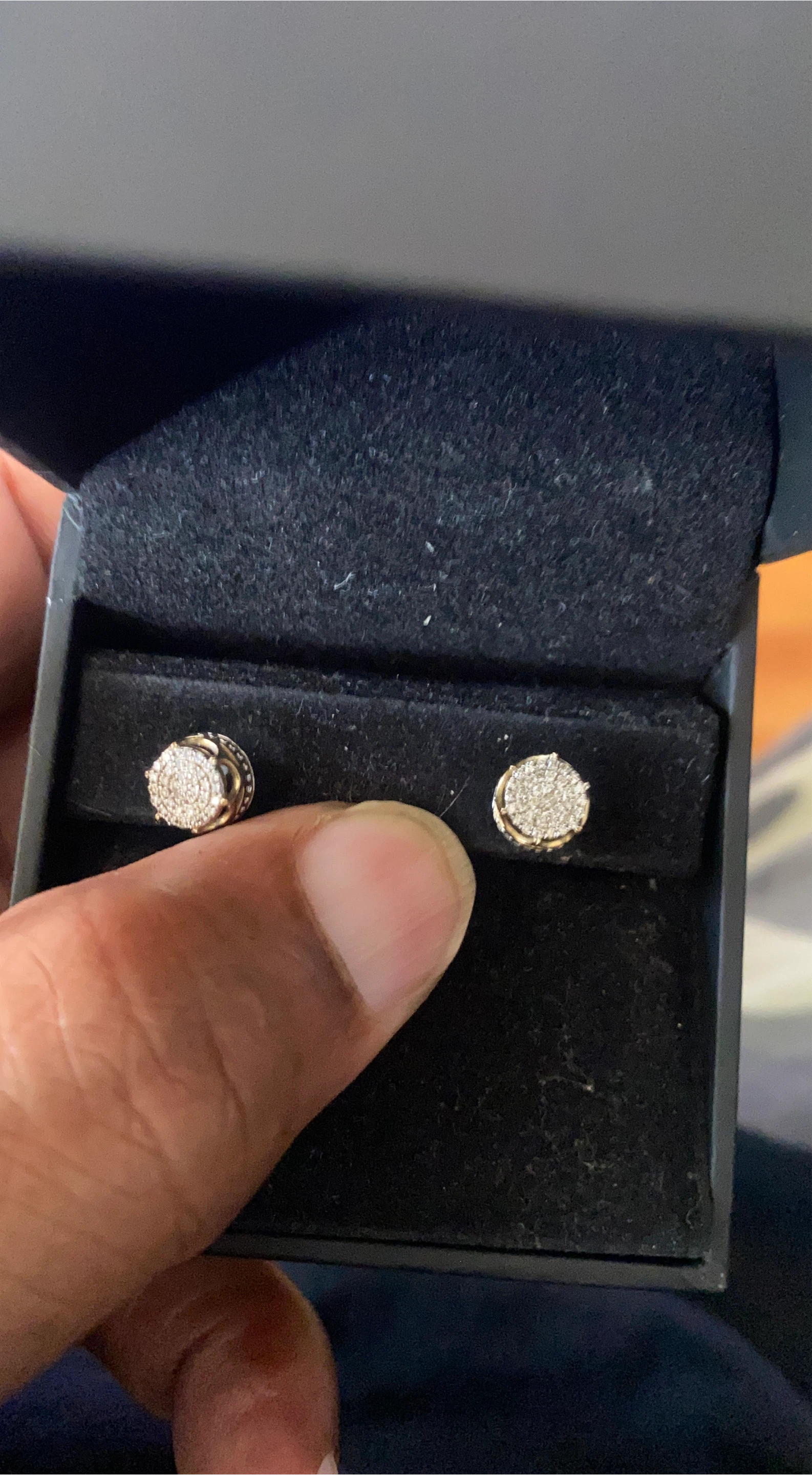 Diamond Stud Earrings