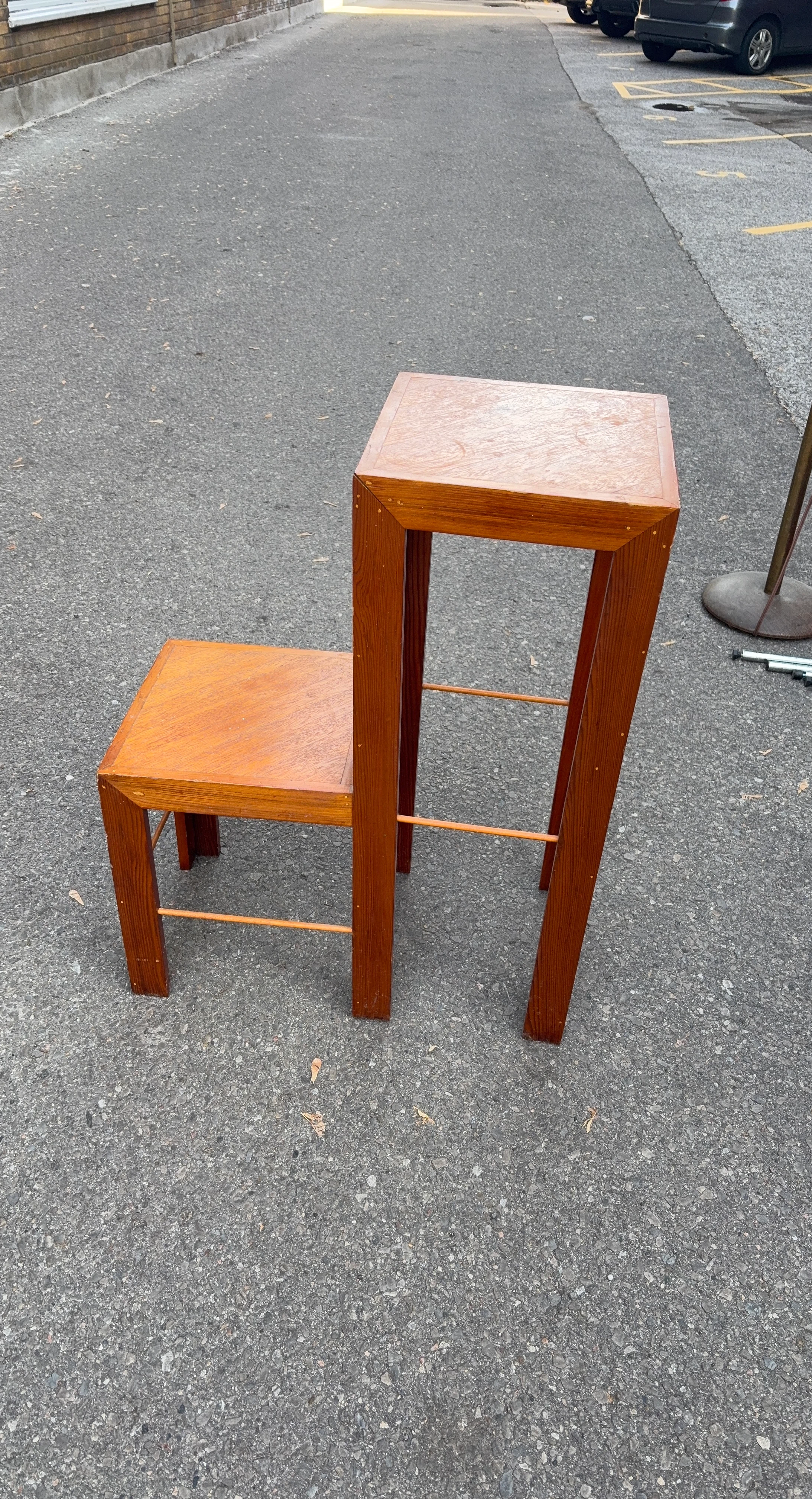 Wooden Step Stool
