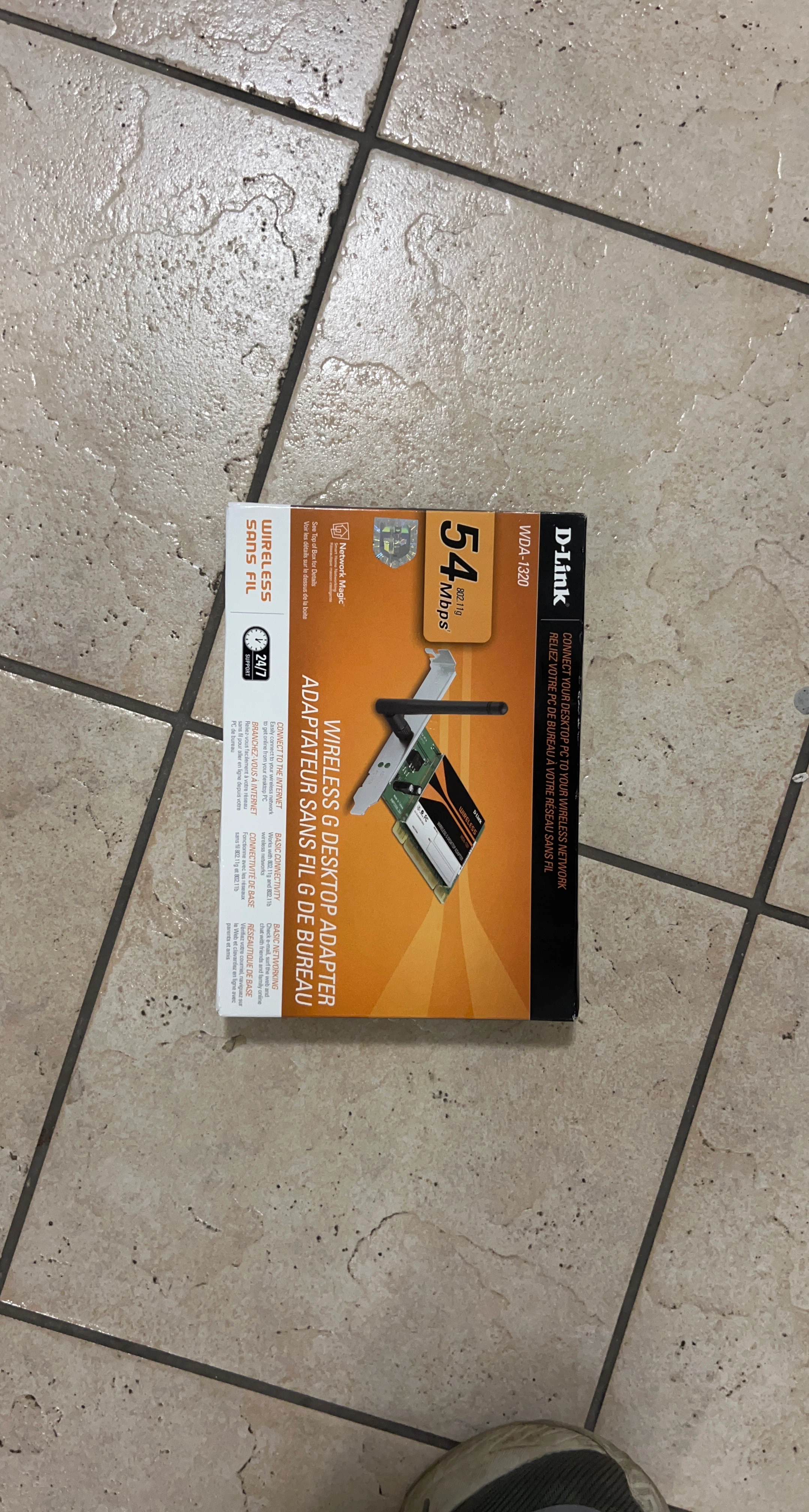 D-Link WDA-1320 Wireless G Desktop Adapter