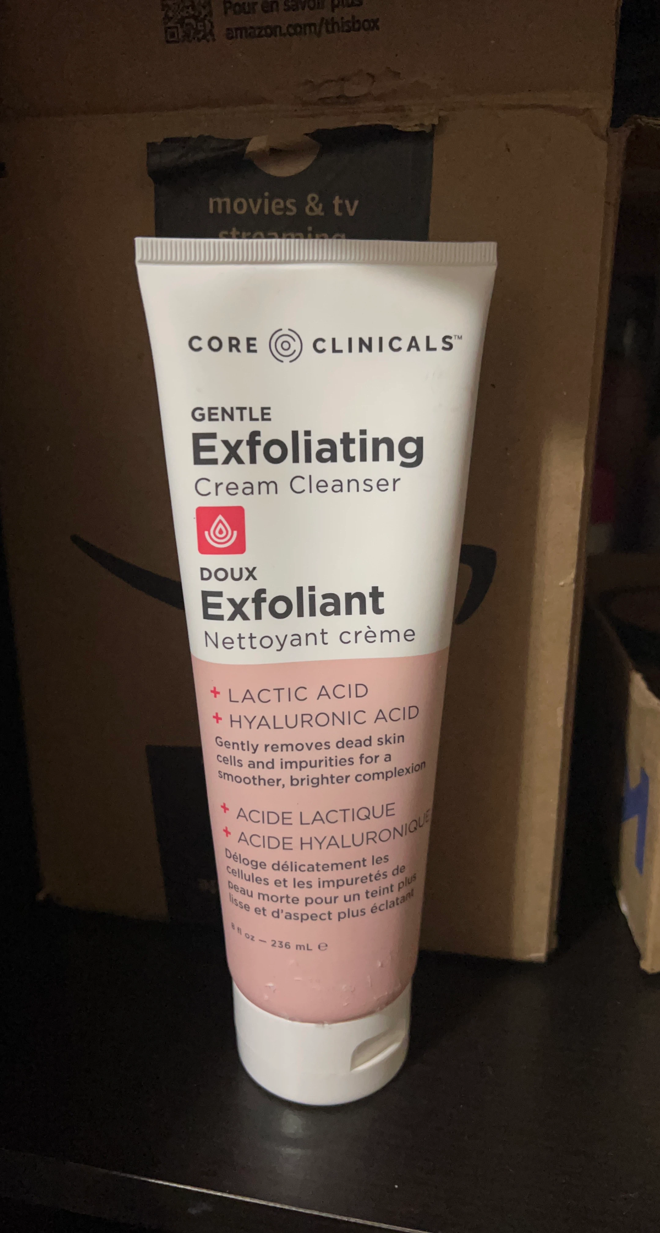 Core Clinicals Gentle Exfoliating Cream Cleanser