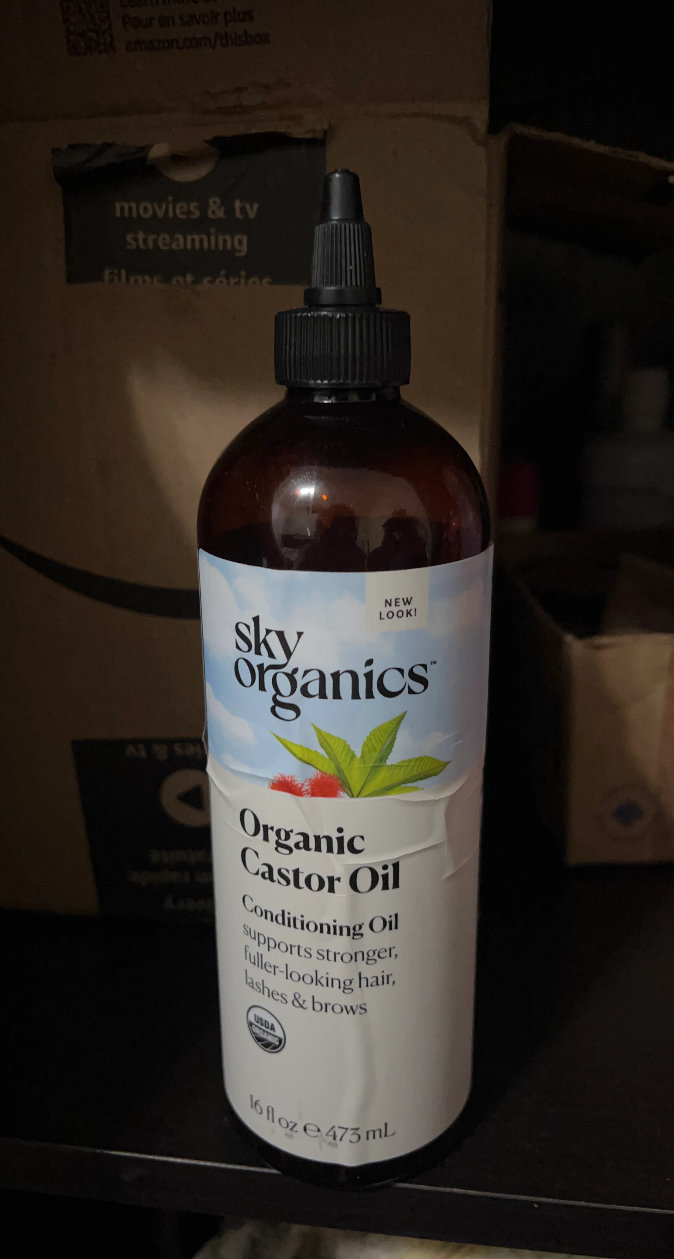 Sky Organics Organic Castor Oil 473 ml