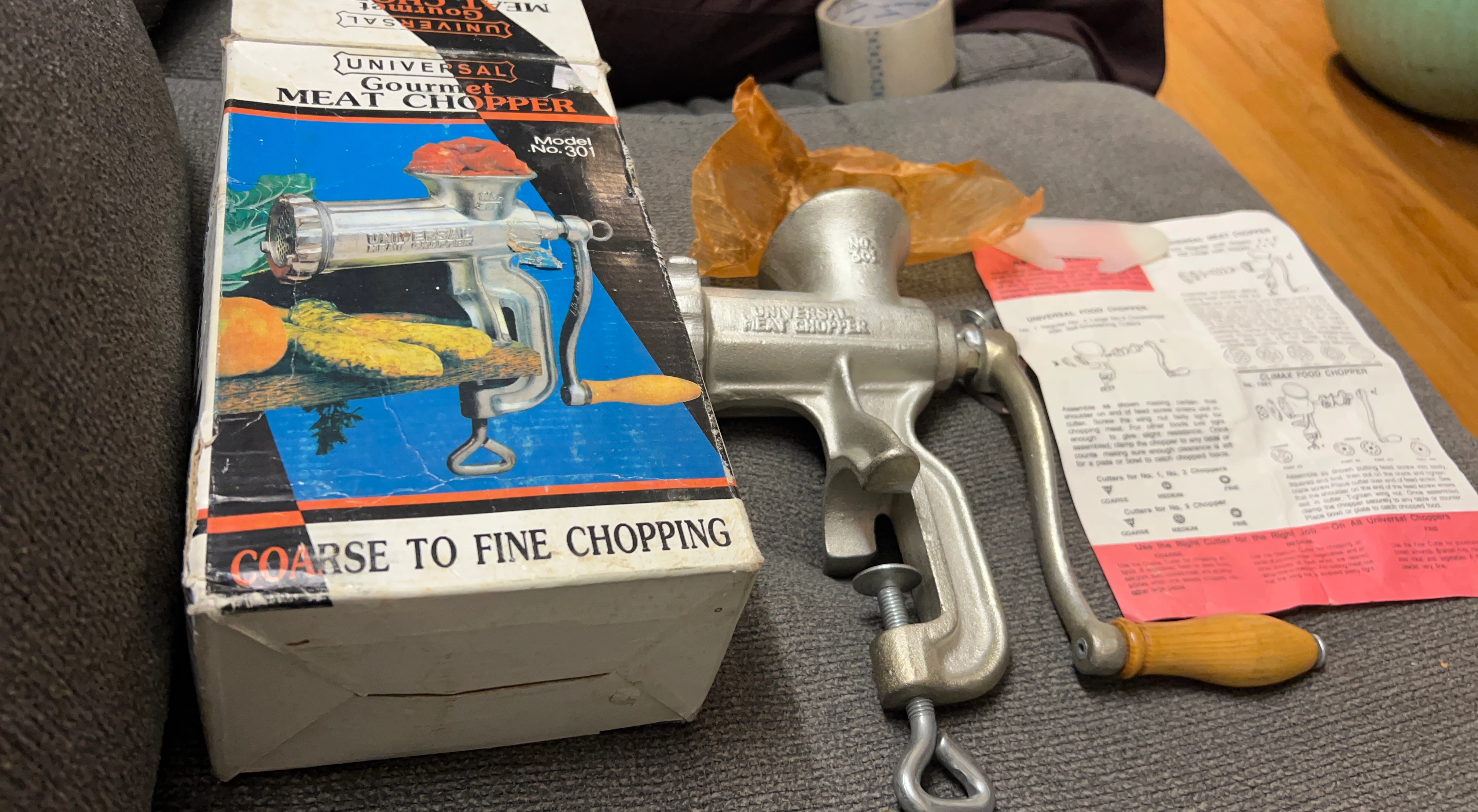 Universal Gourmet Meat Chopper Model No. 301