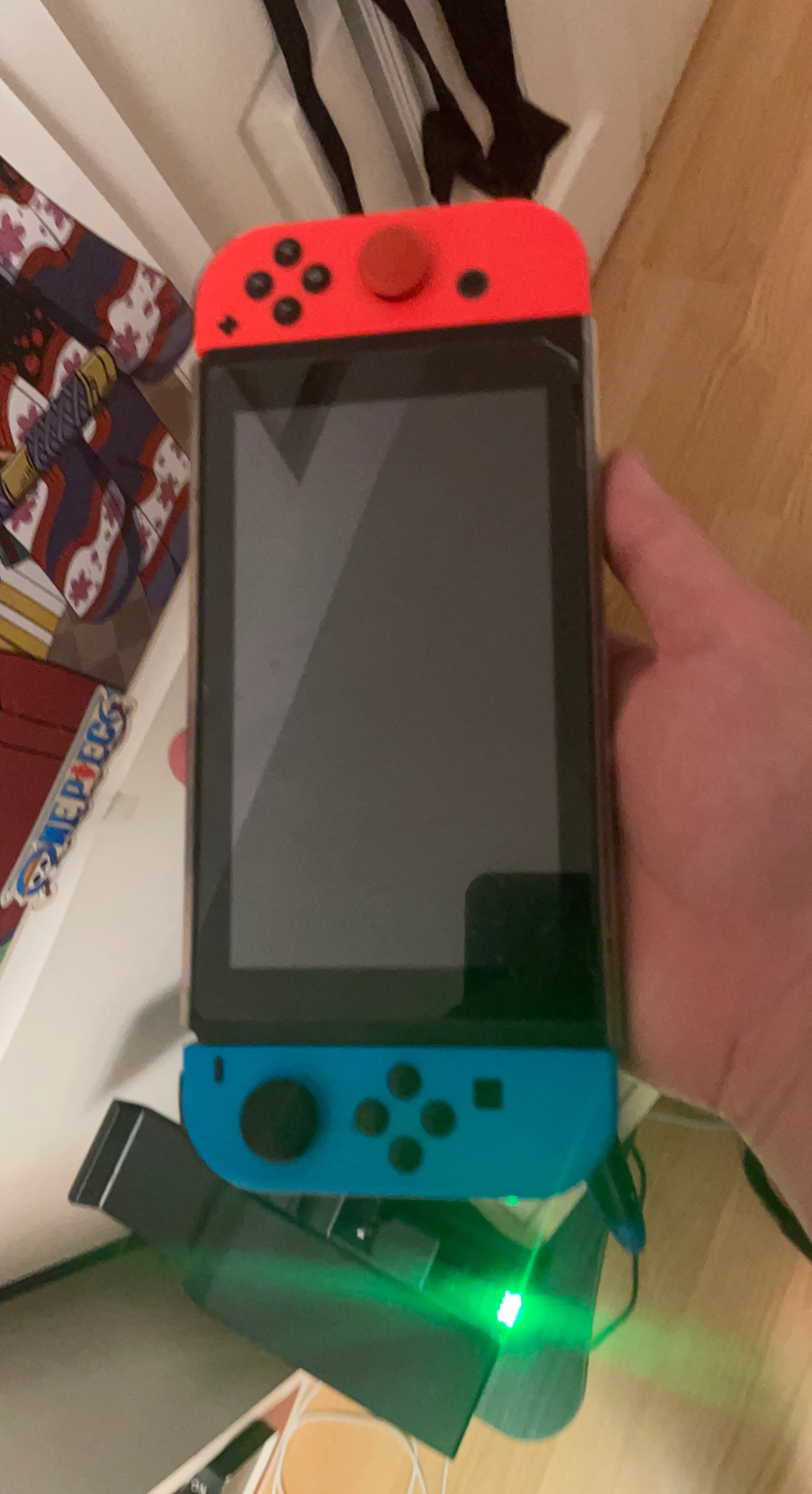 Nintendo Switch Console with Neon Joy-Cons