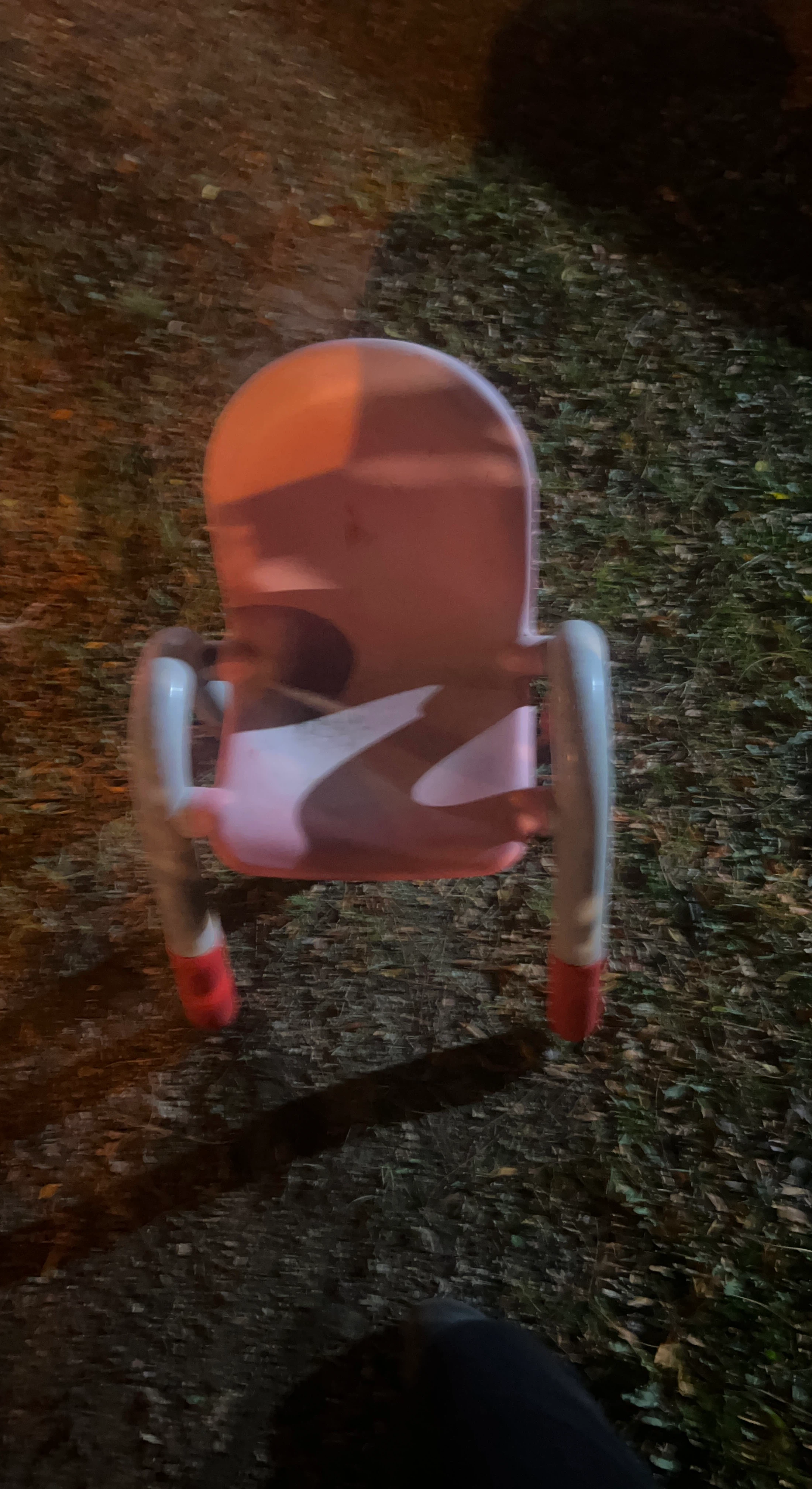 Pink Childrens Plastic Chair