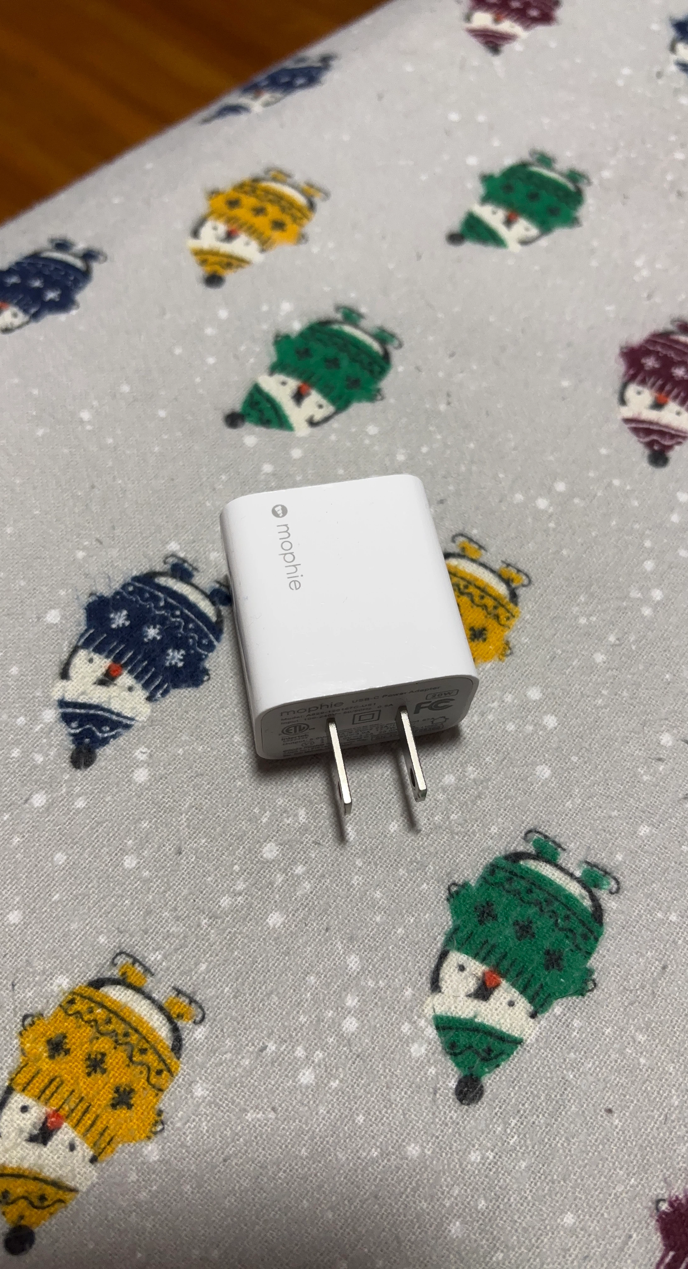 Mophie 20W USB-C Power Adapter