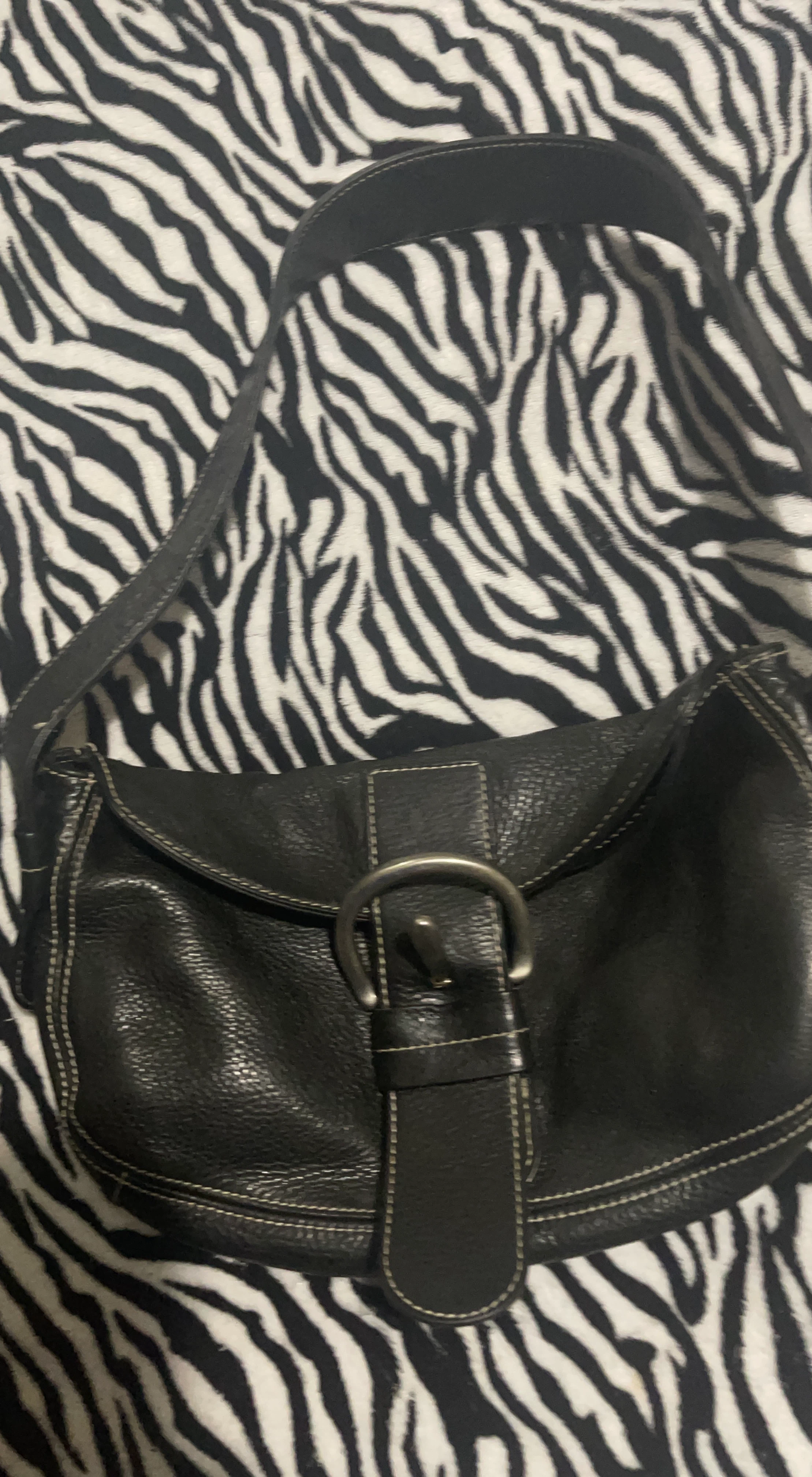 Christopher Kon Black Leather Shoulder Bag - photo 2