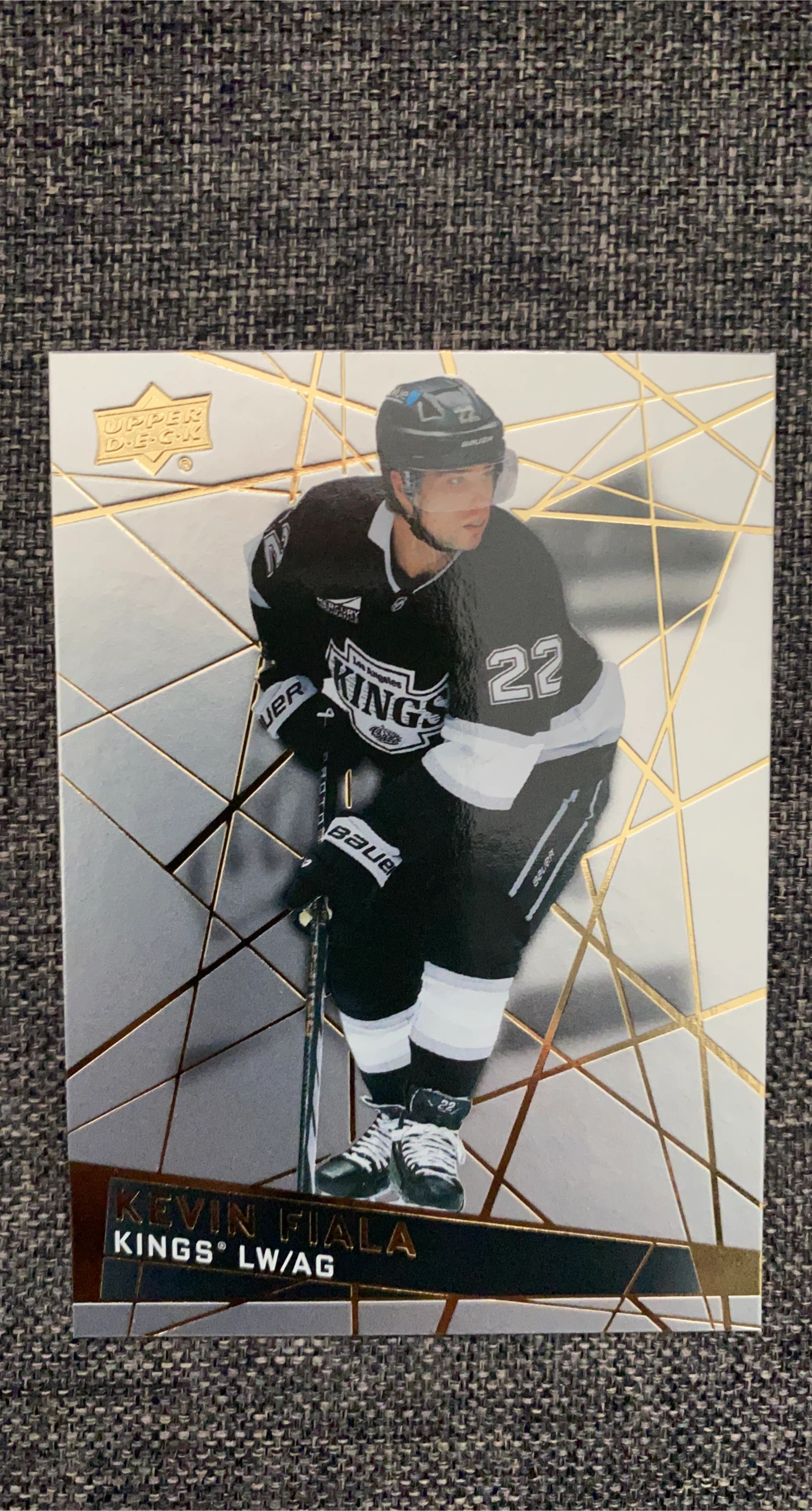 Kevin Fiala Upper Deck Hockey Card