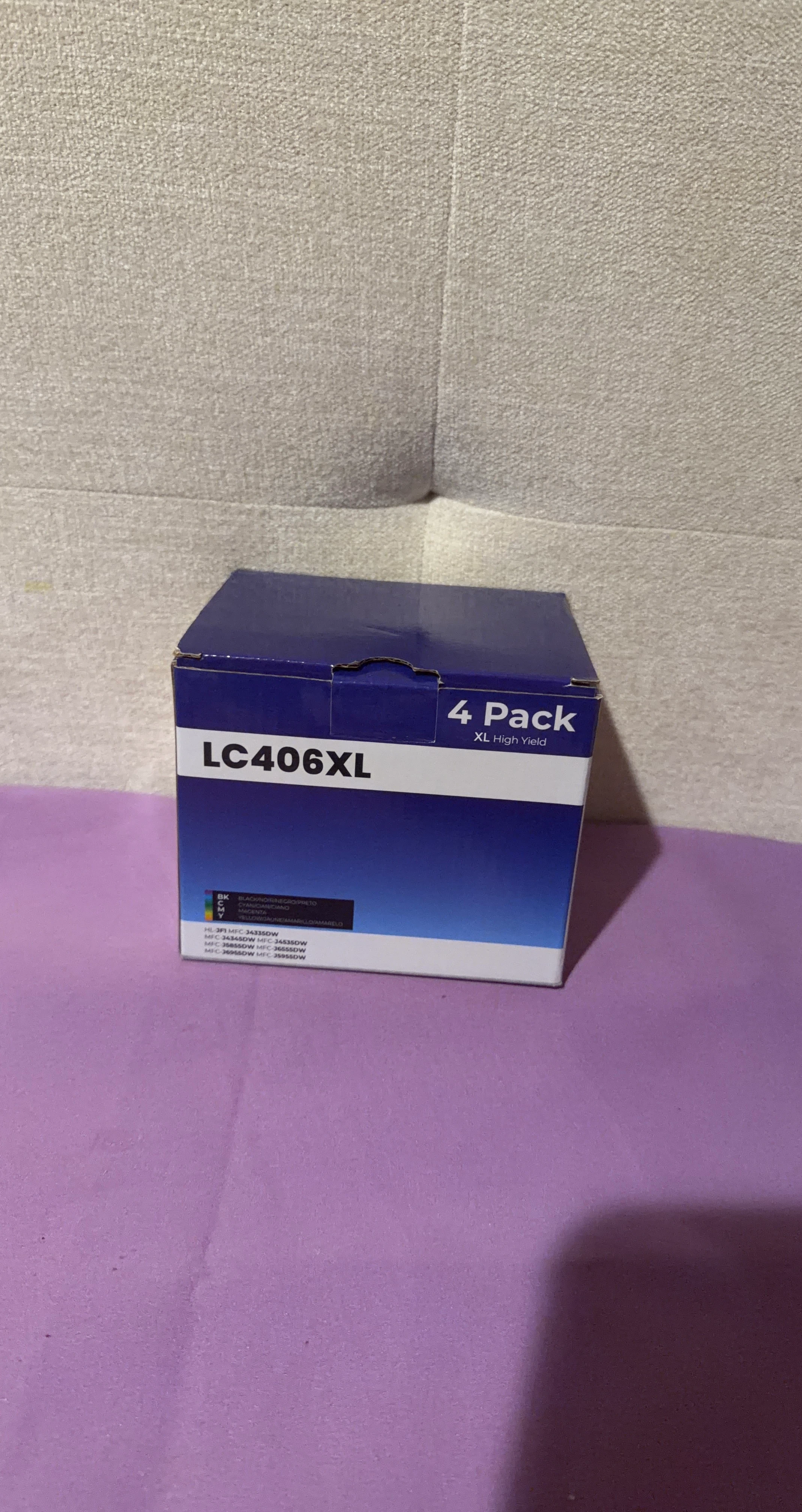 Brother LC406XL 4-Pack High Yield Ink Cartridges