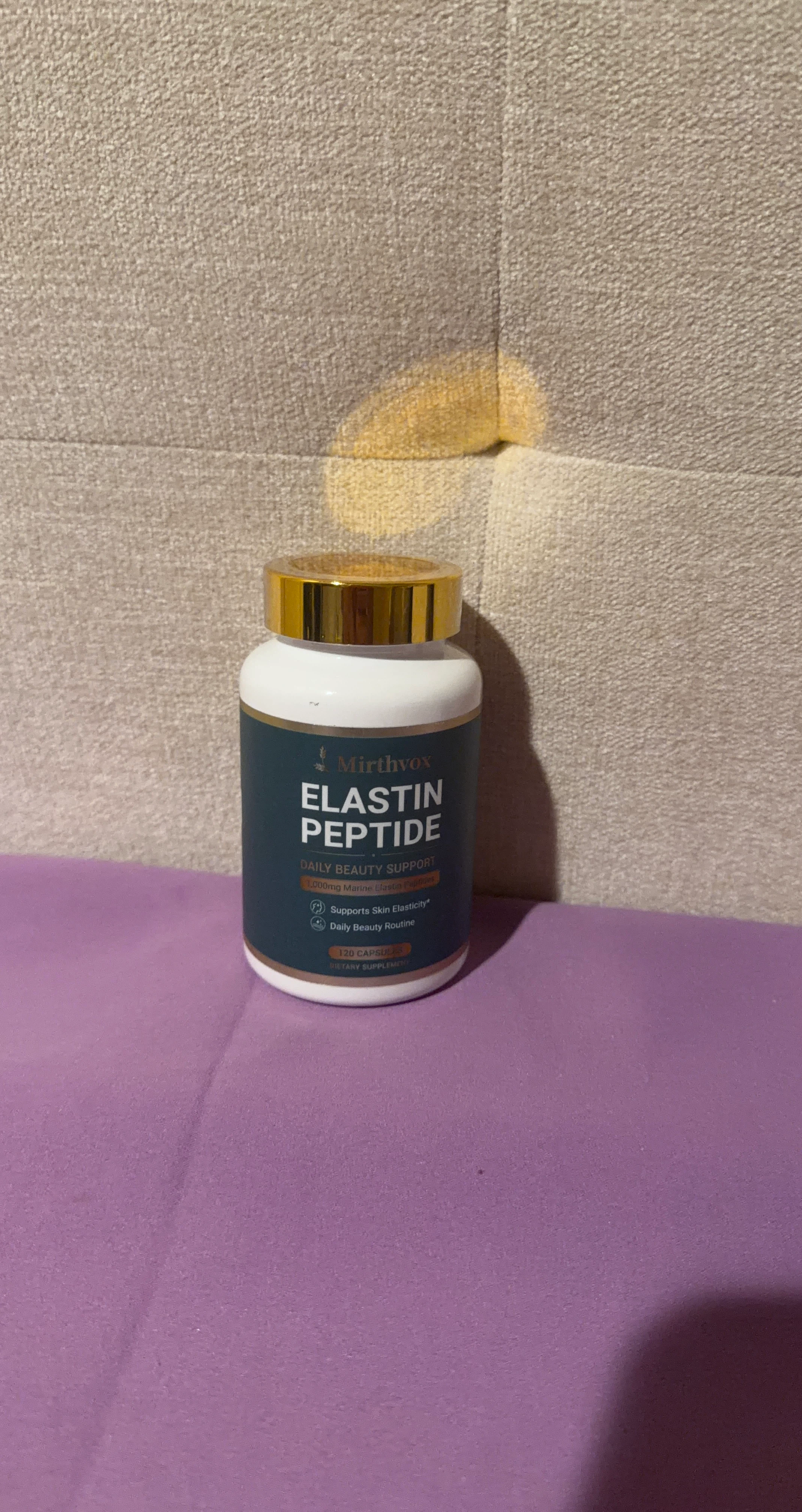 Mirthvox Elastin Peptide 120 Capsules