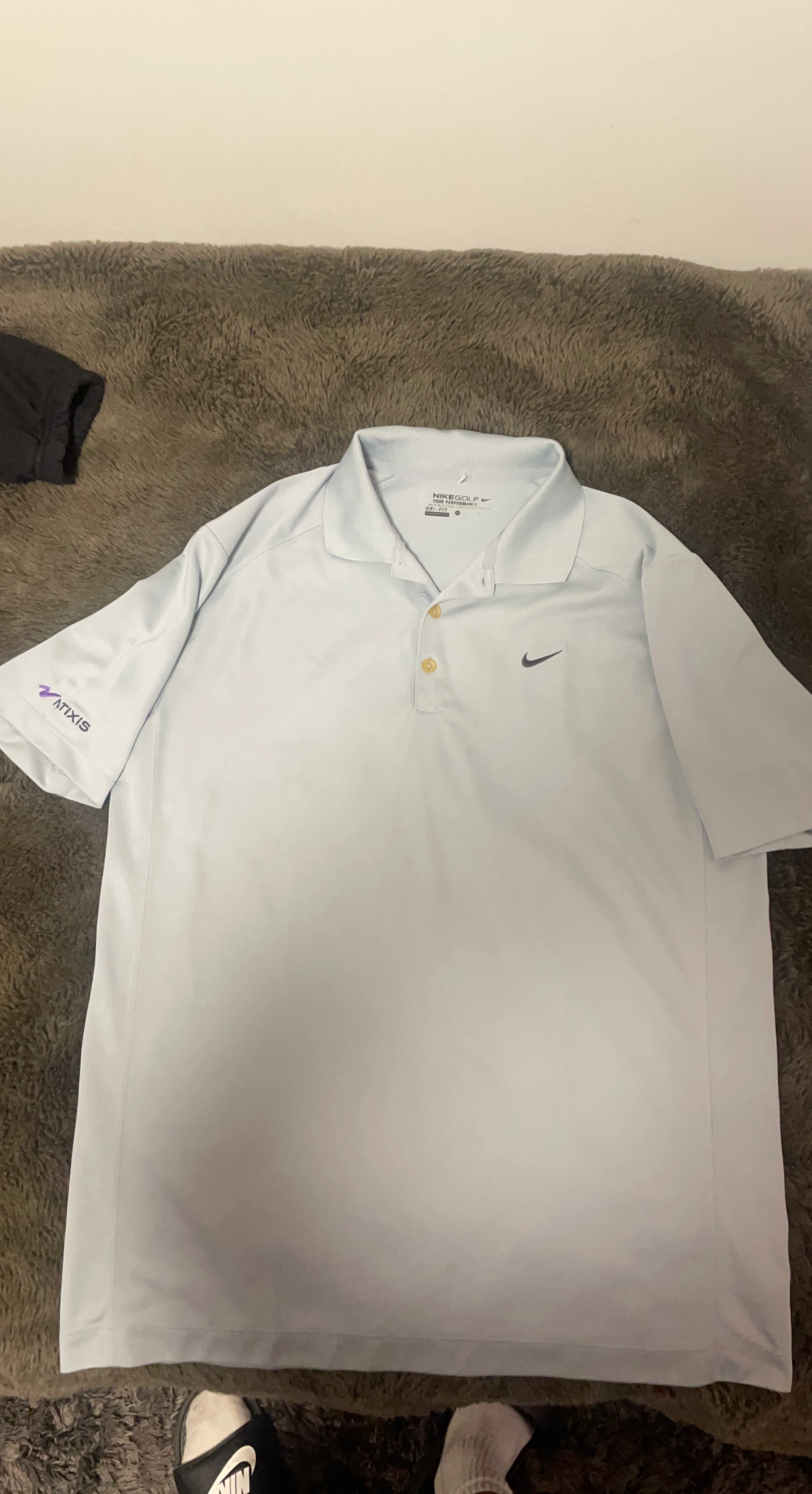 Nike Golf Dri-Fit Polo Shirt - Light Blue