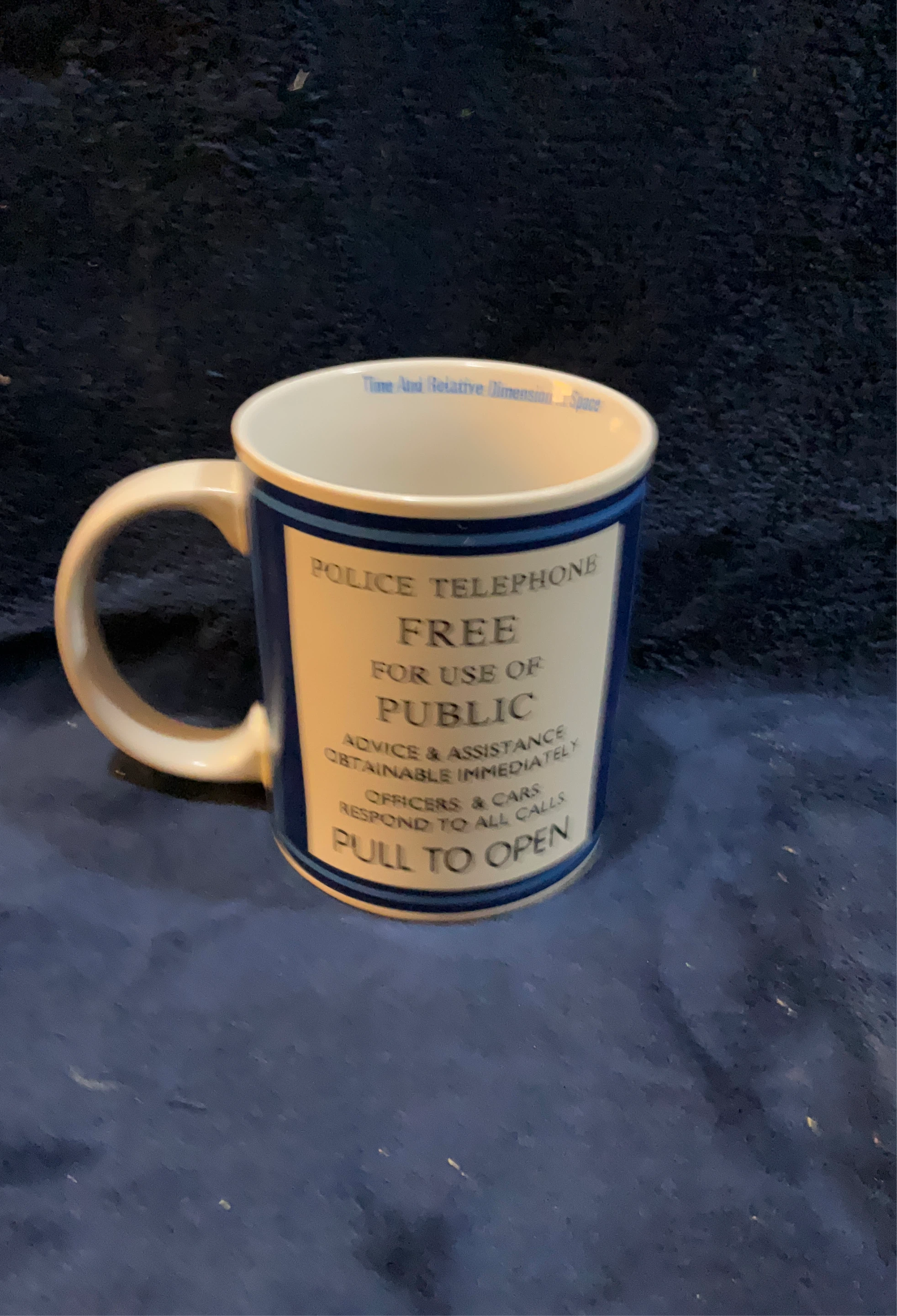 Doctor Who TARDIS Coffee Mug