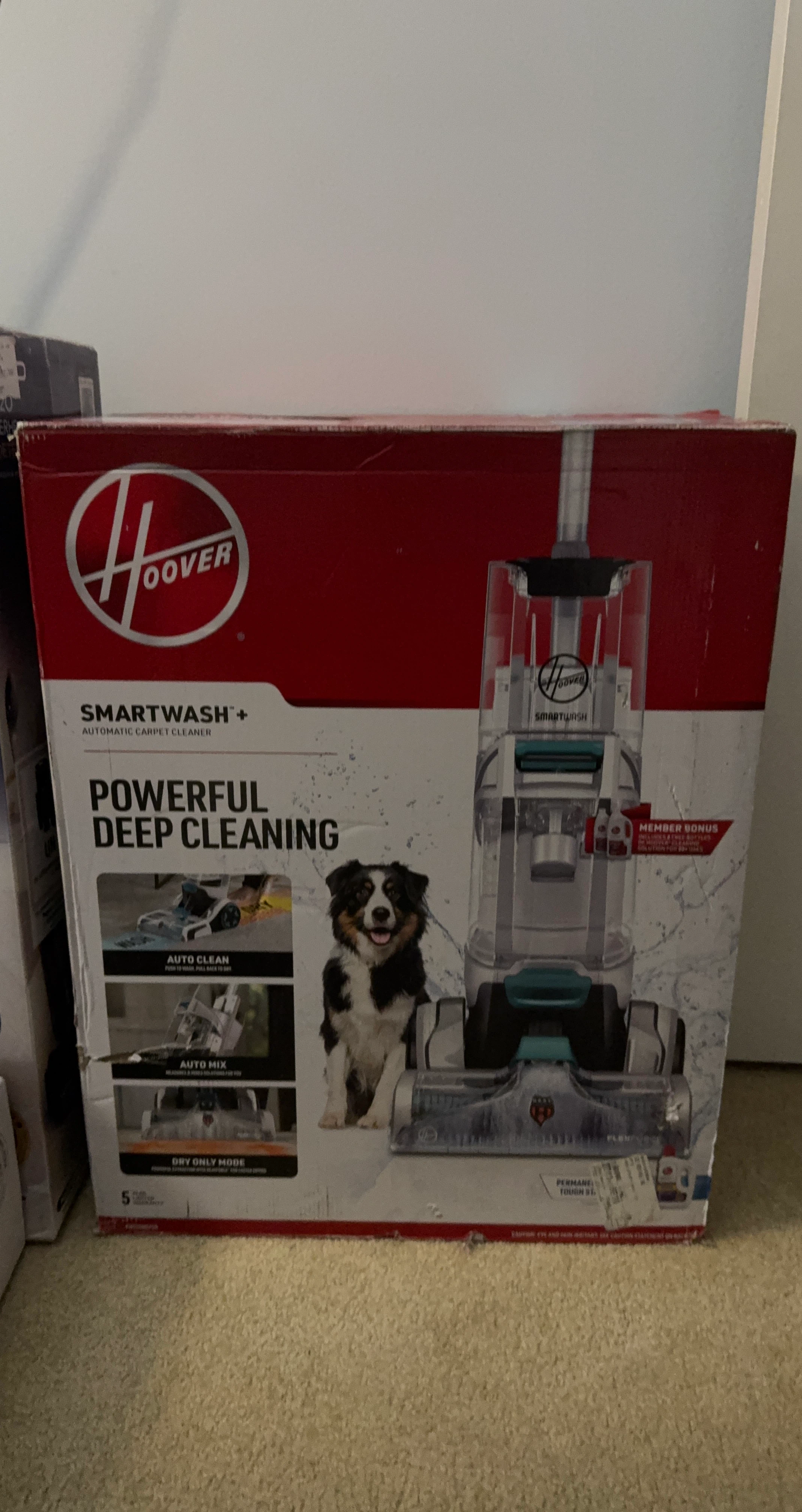 Hoover SmartWash+ Automatic Carpet Cleaner