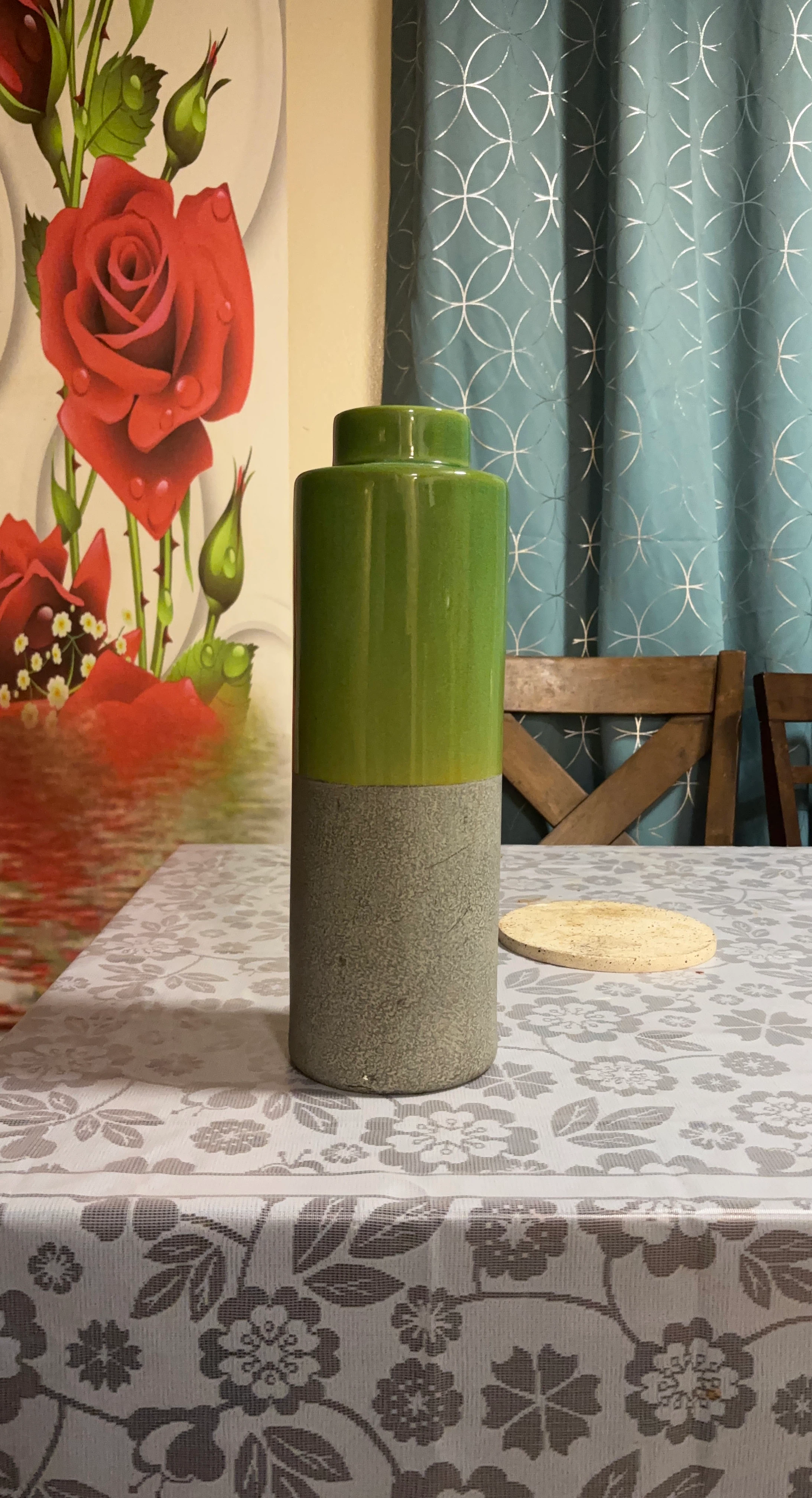 Two-Tone Ceramic Vase
