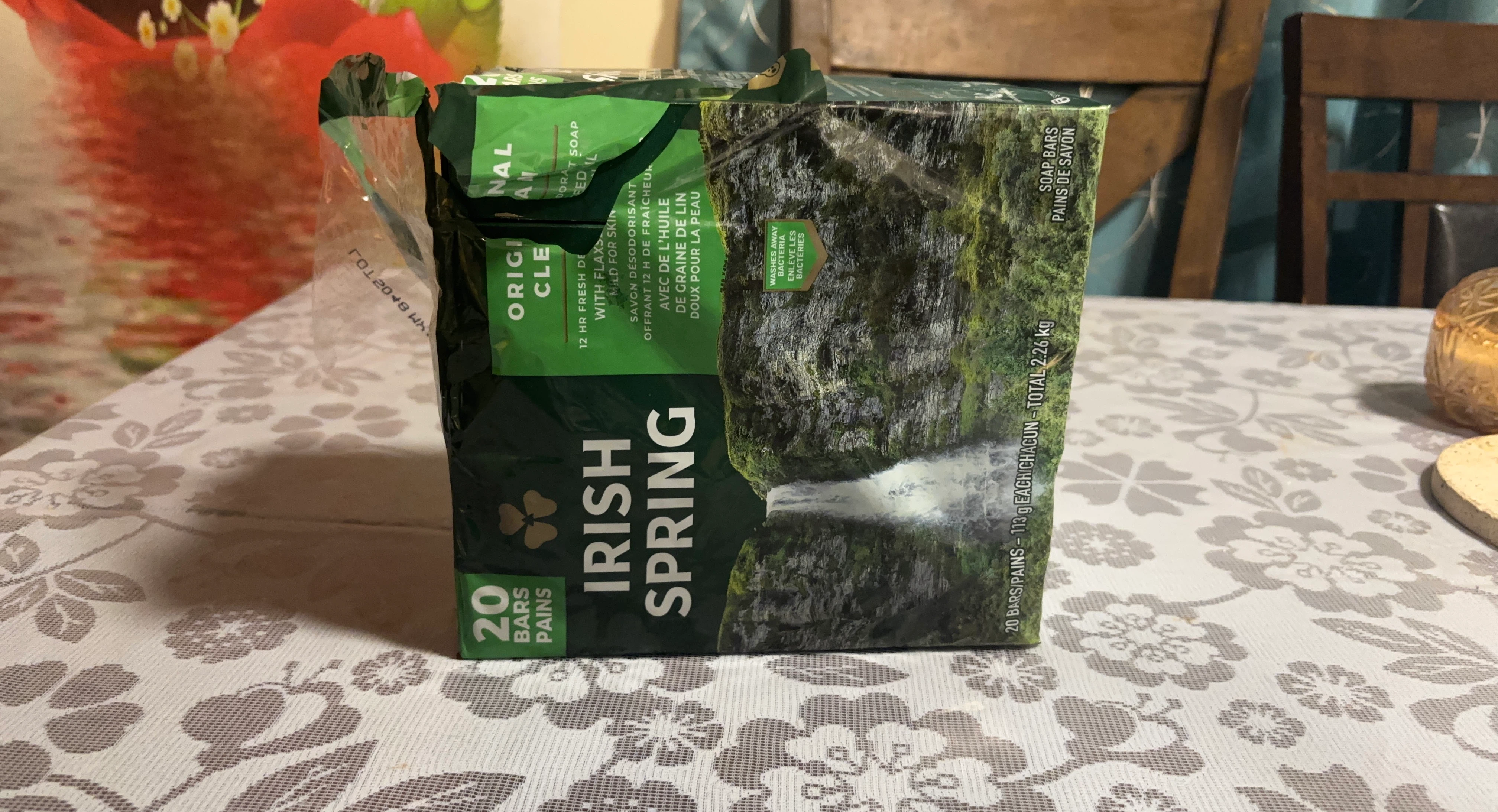 Irish Spring Original Clean Bar Soap 20 Pack