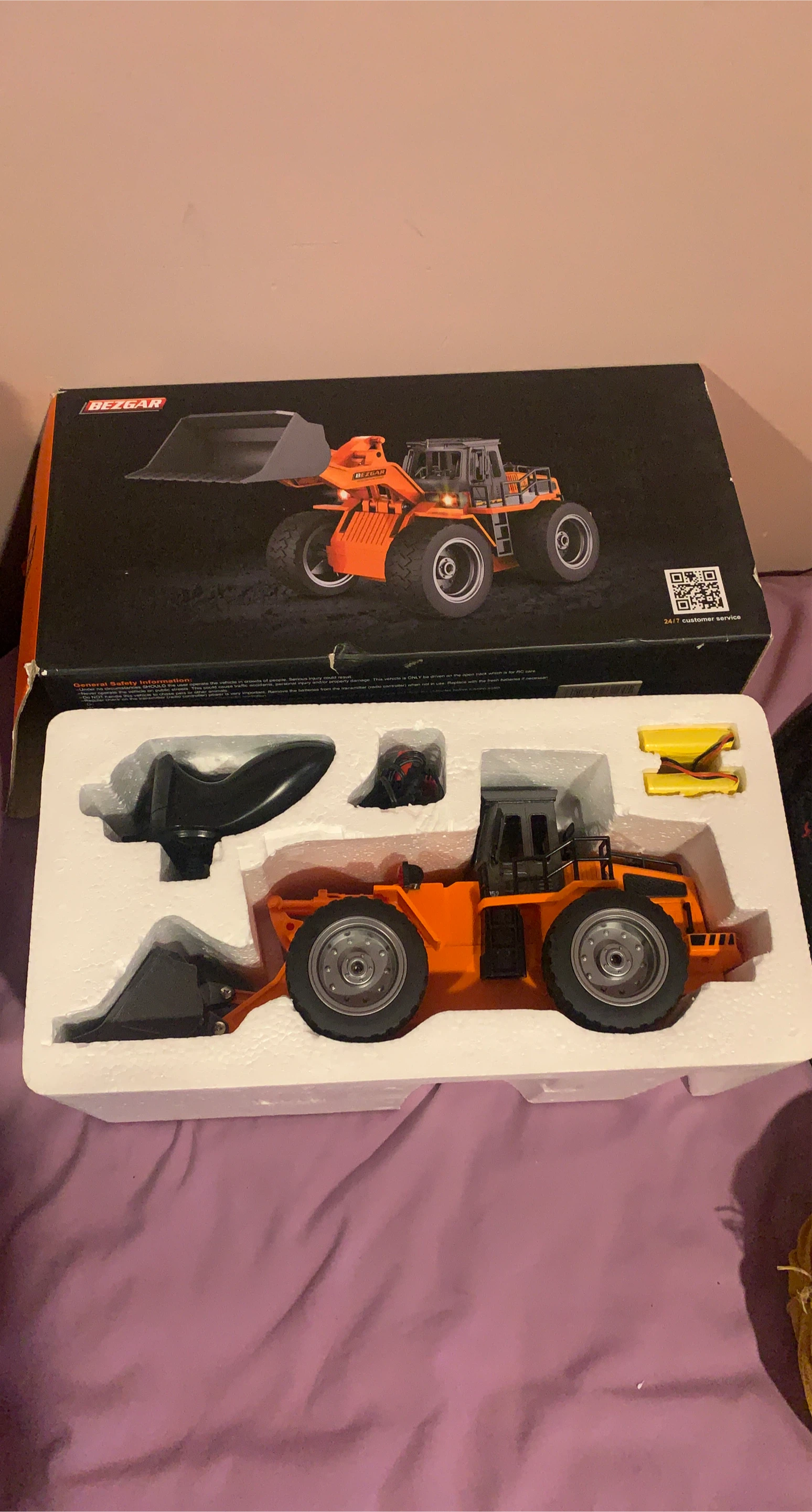 BEZGAR Remote Control Construction Vehicle