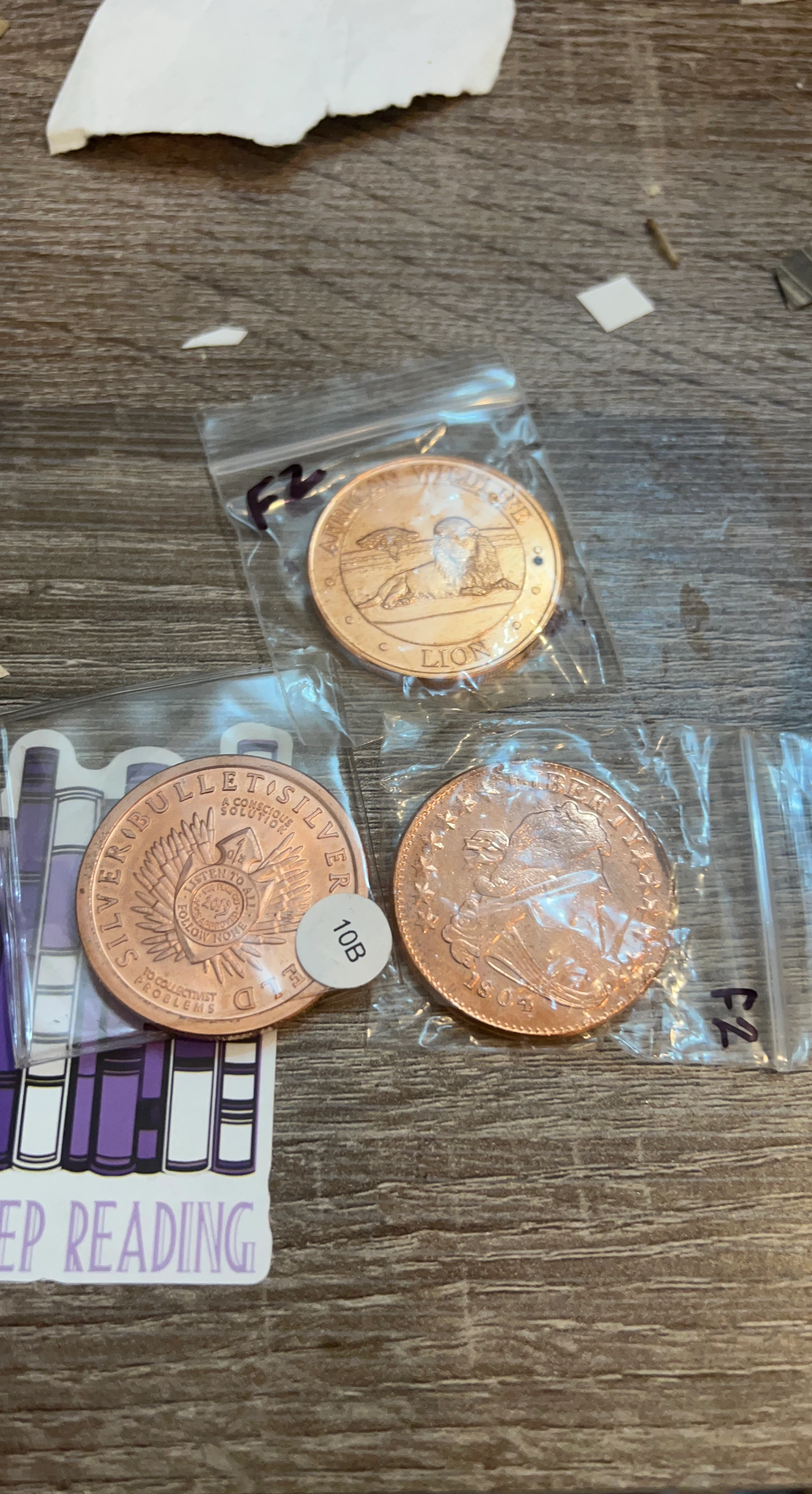 Set of 3 Copper Rounds