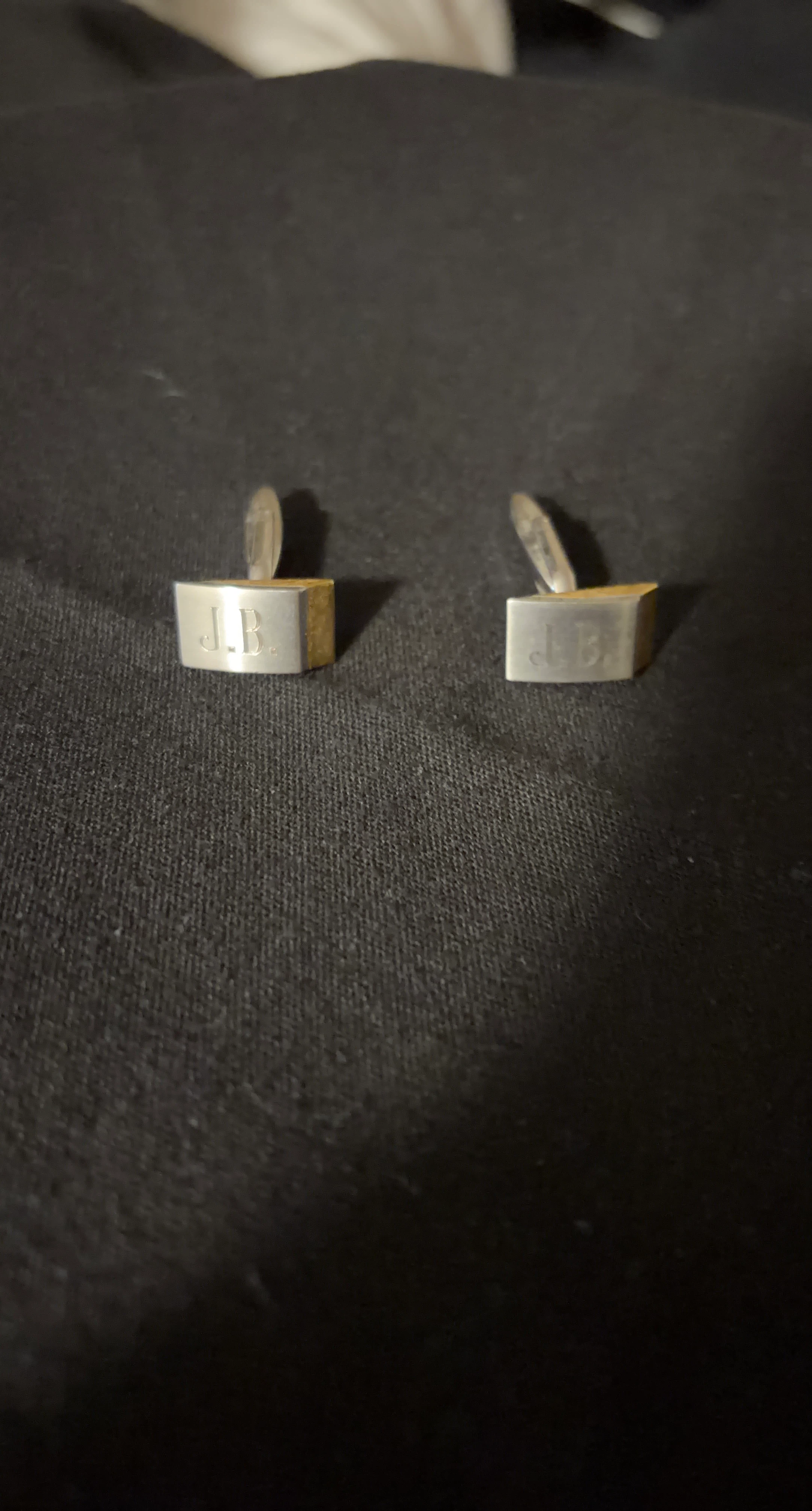 J.B. Monogram Cufflinks