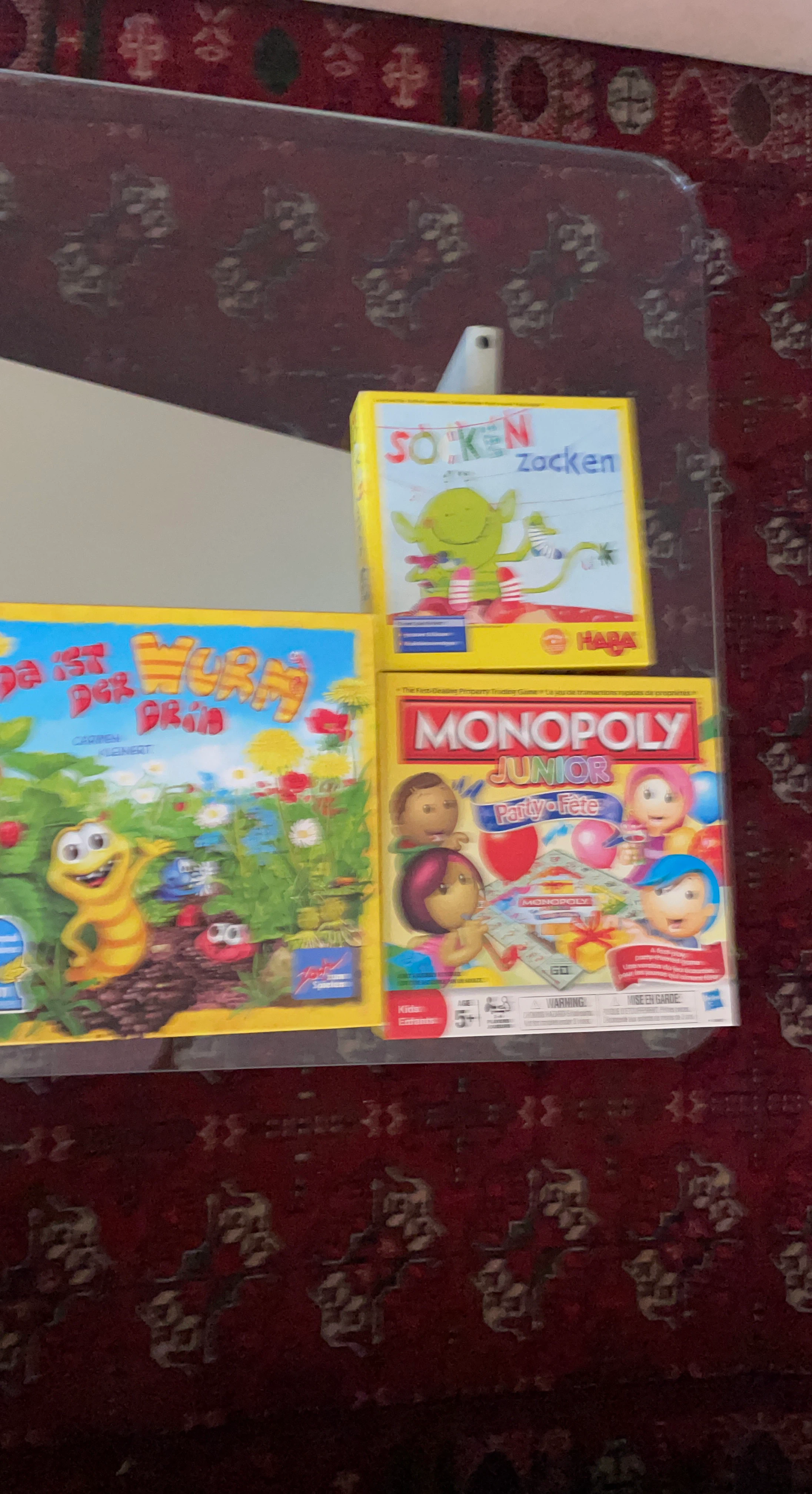 Set of 3 Kids Board Games