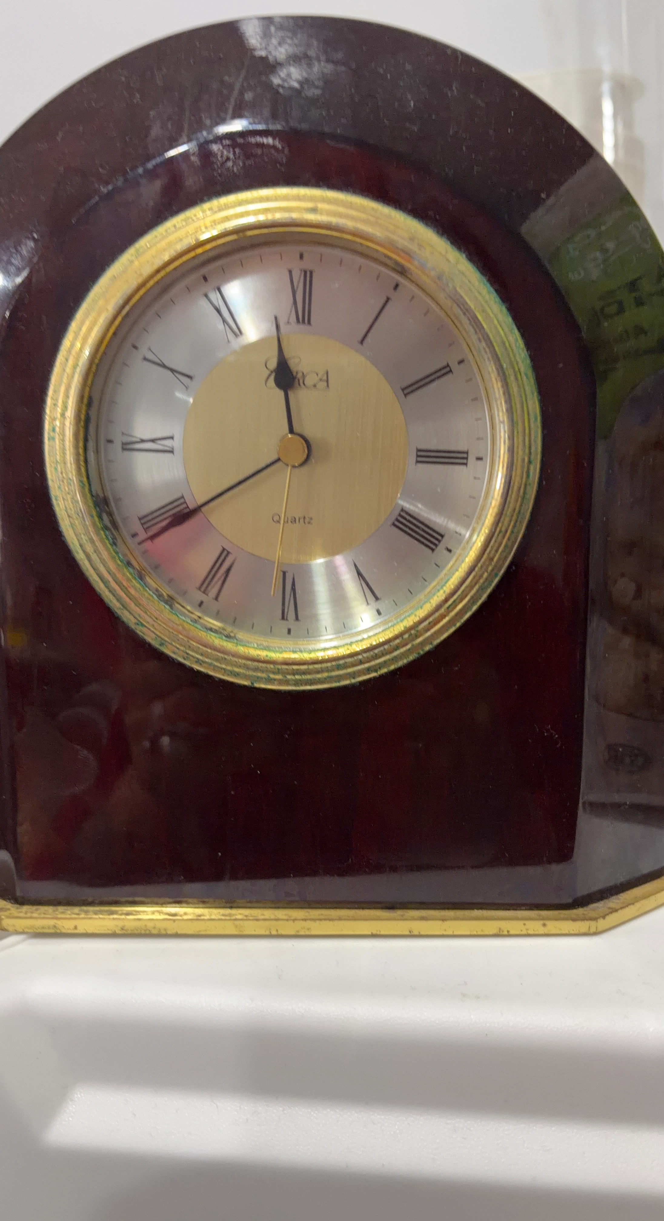 Orca Quartz Mantle Clock