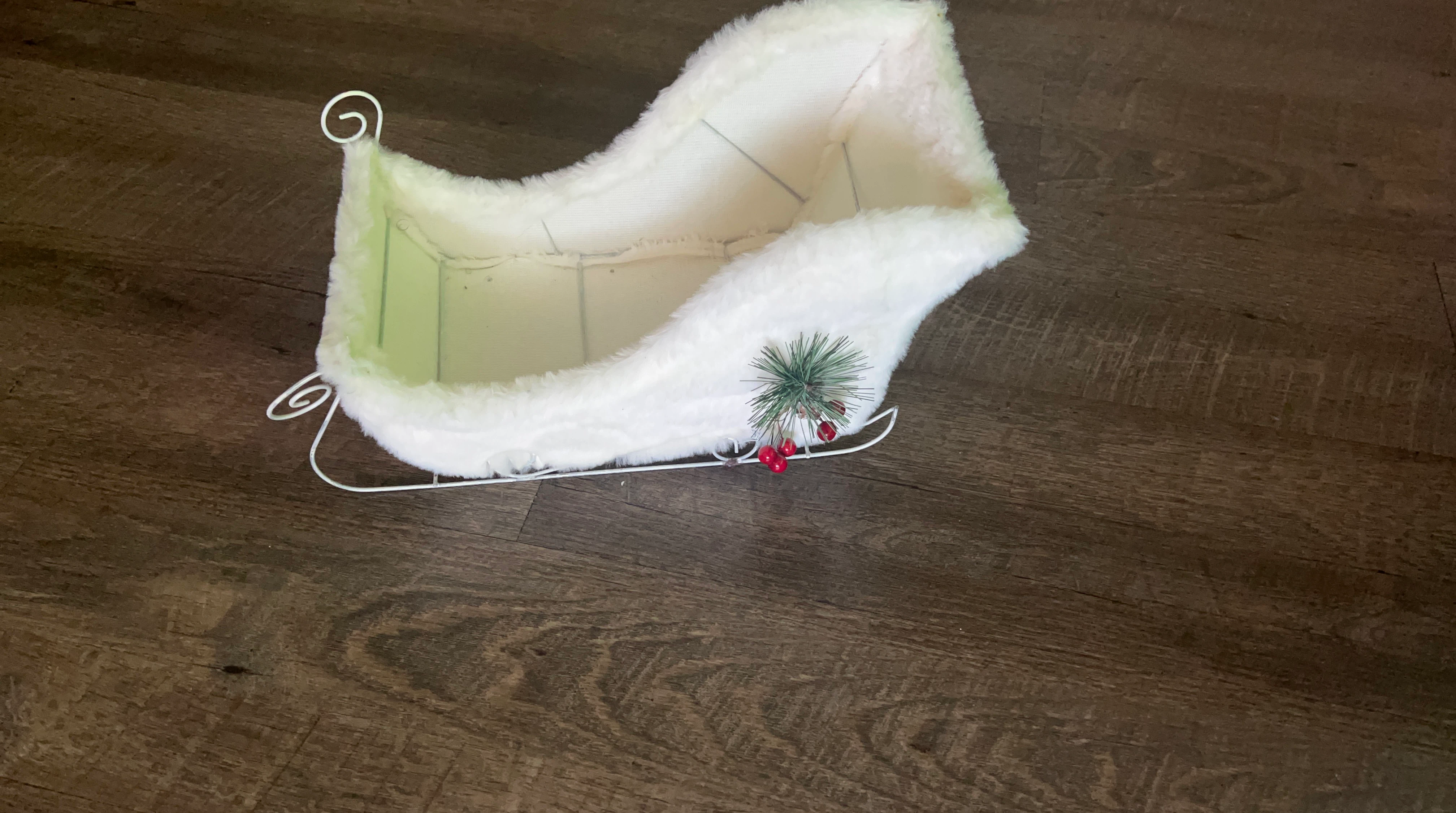 Decorative Christmas Sleigh