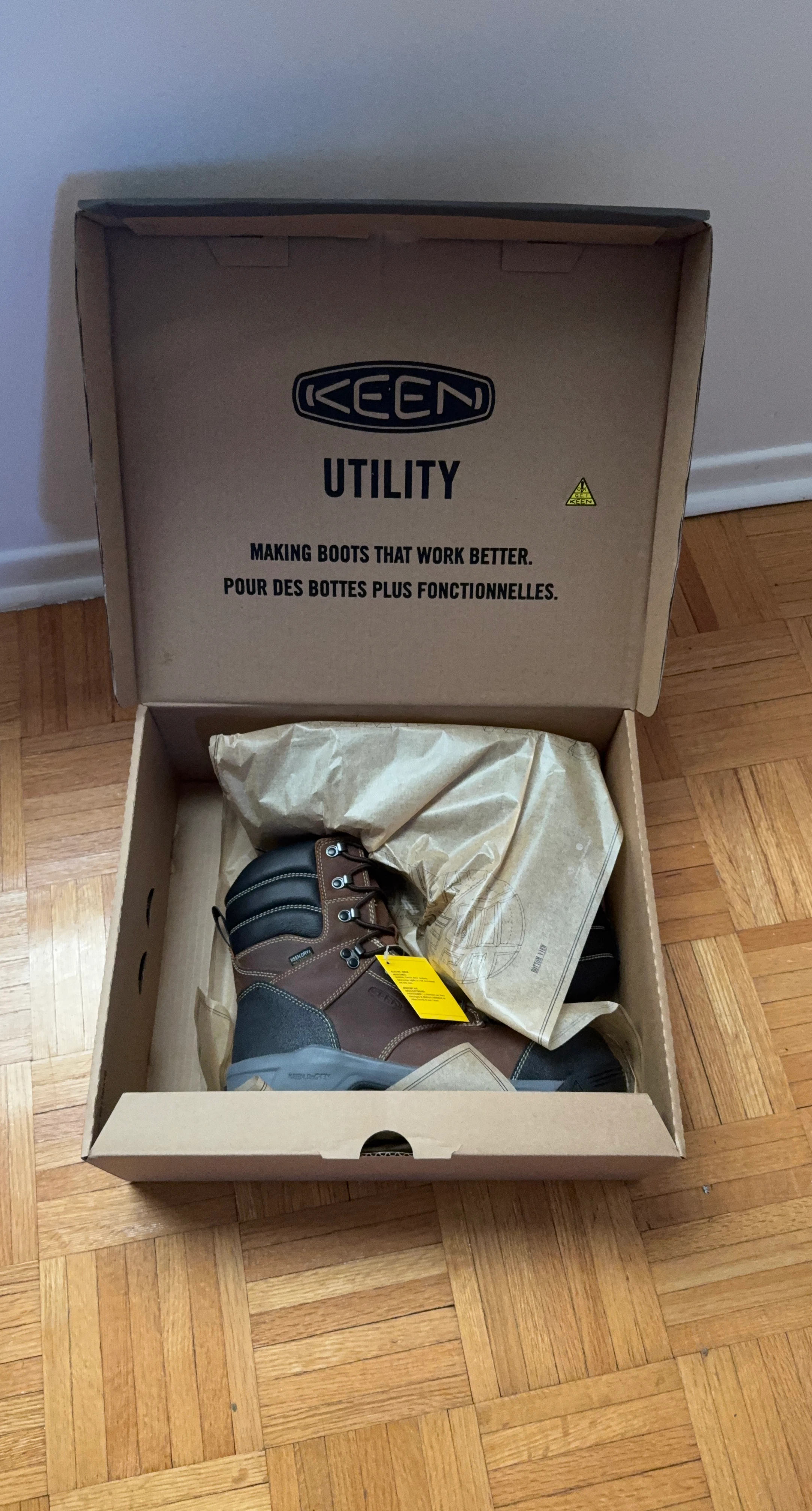 Keen Utility Evanston 8-inch Waterproof Boots