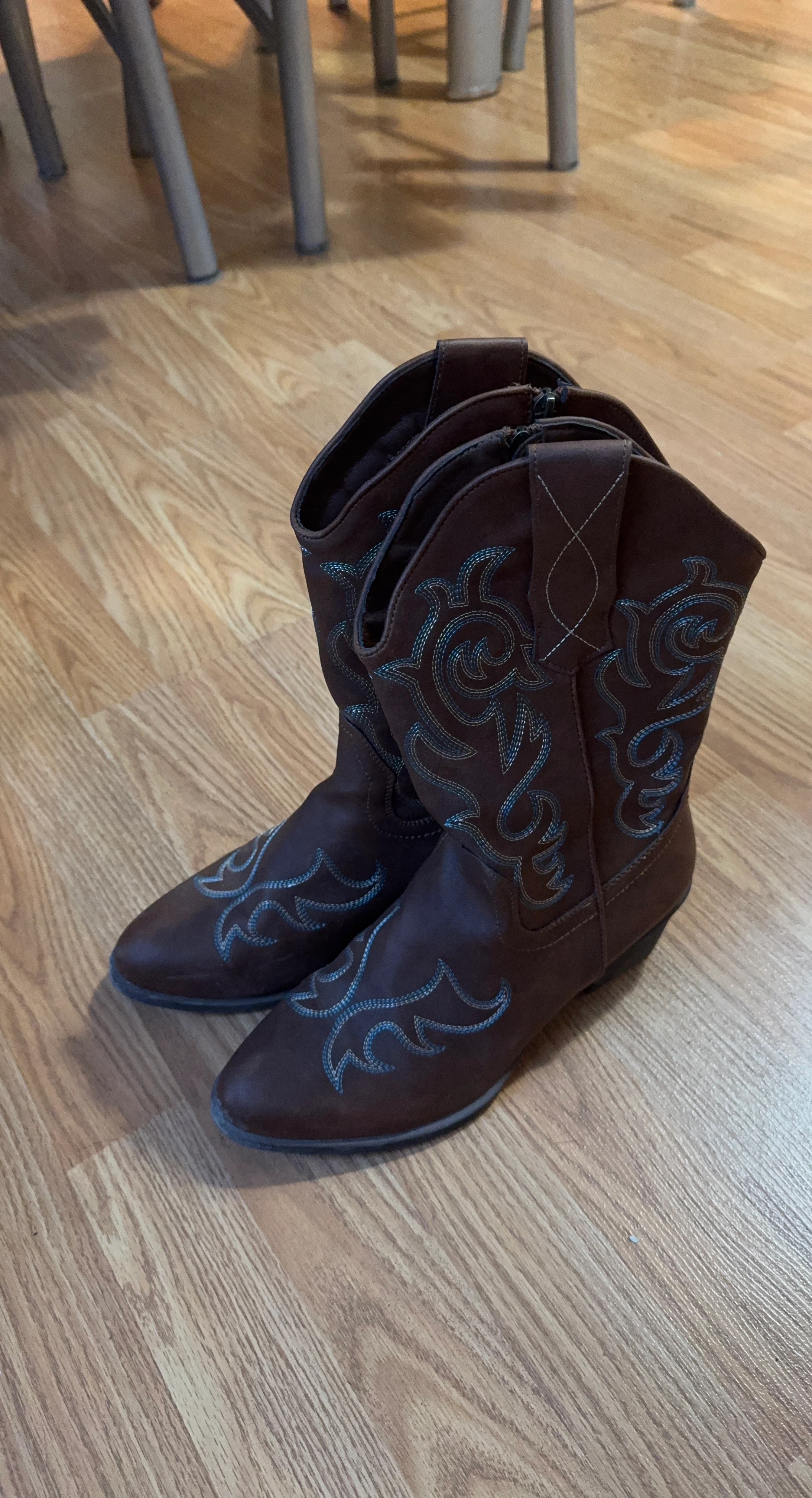 Brown Western Cowboy Boots